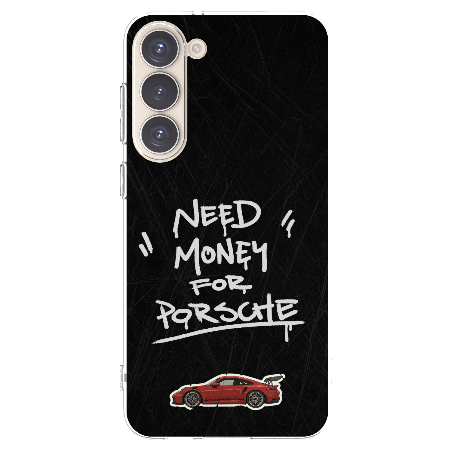 Picasee διαφανής θήκη σιλικόνης Samsung Galaxy S23+ 5G - Dark Racer