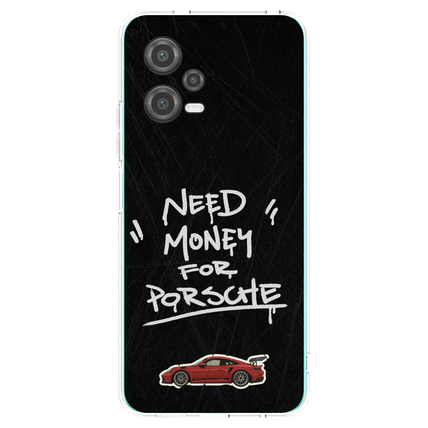 Picasee διαφανής θήκη σιλικόνης Xiaomi Poco X5 - Dark Racer