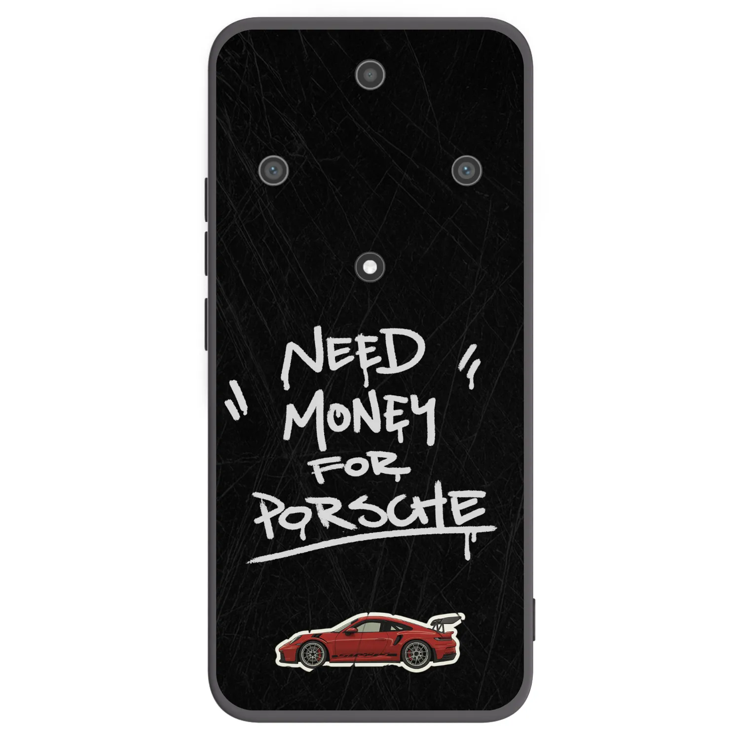 Picasee Μαύρη θήκη σιλικόνης για Honor Magic5 Lite 5G - Dark Racer