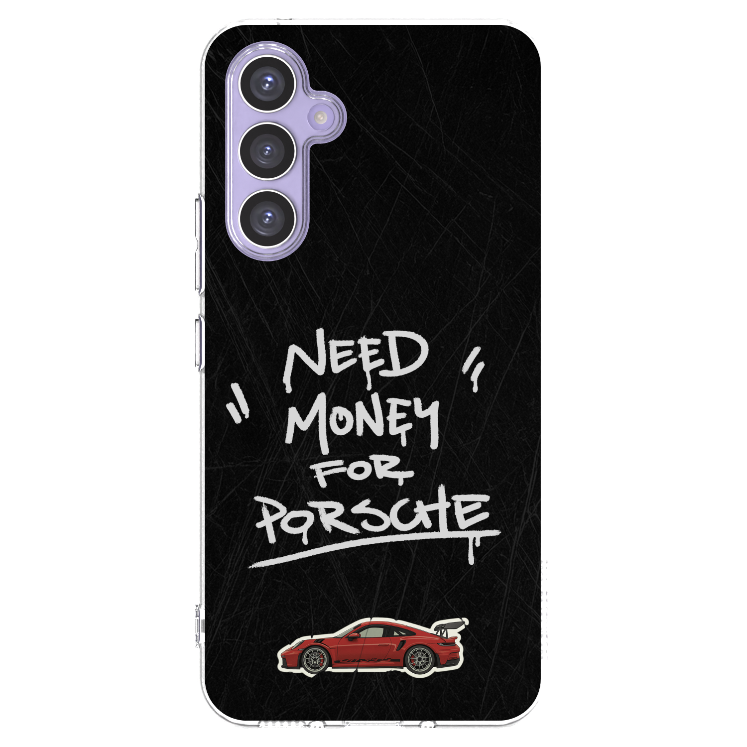 Picasee διαφανής θήκη σιλικόνης Samsung Galaxy A54 5G A546B - Dark Racer