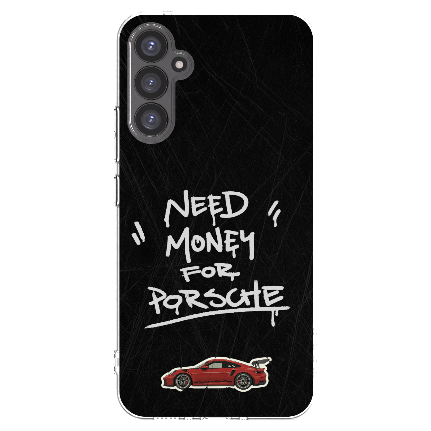 Picasee διαφανής θήκη σιλικόνης Samsung Galaxy A34 5G A346B - Dark Racer