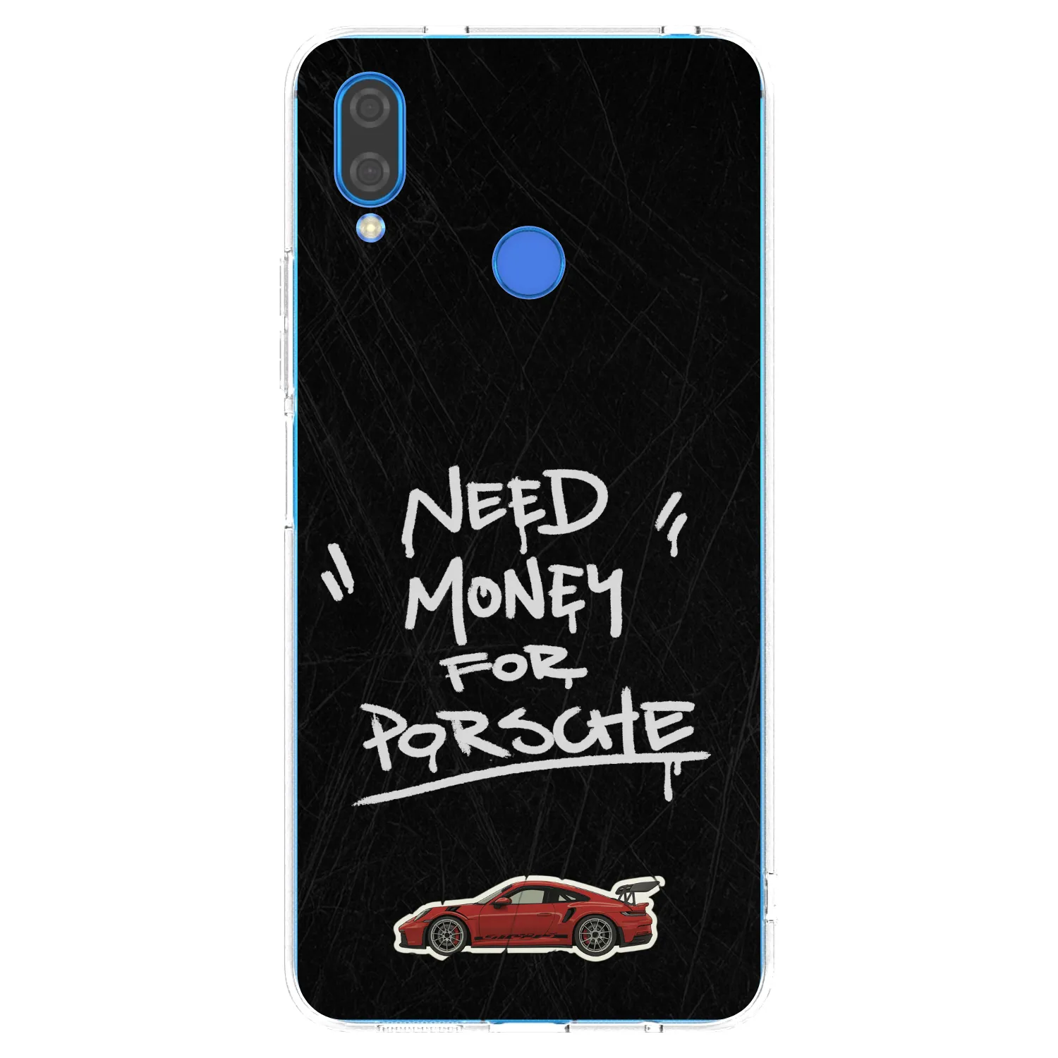 Picasee διαφανής θήκη σιλικόνης Huawei Nova 3i - Dark Racer