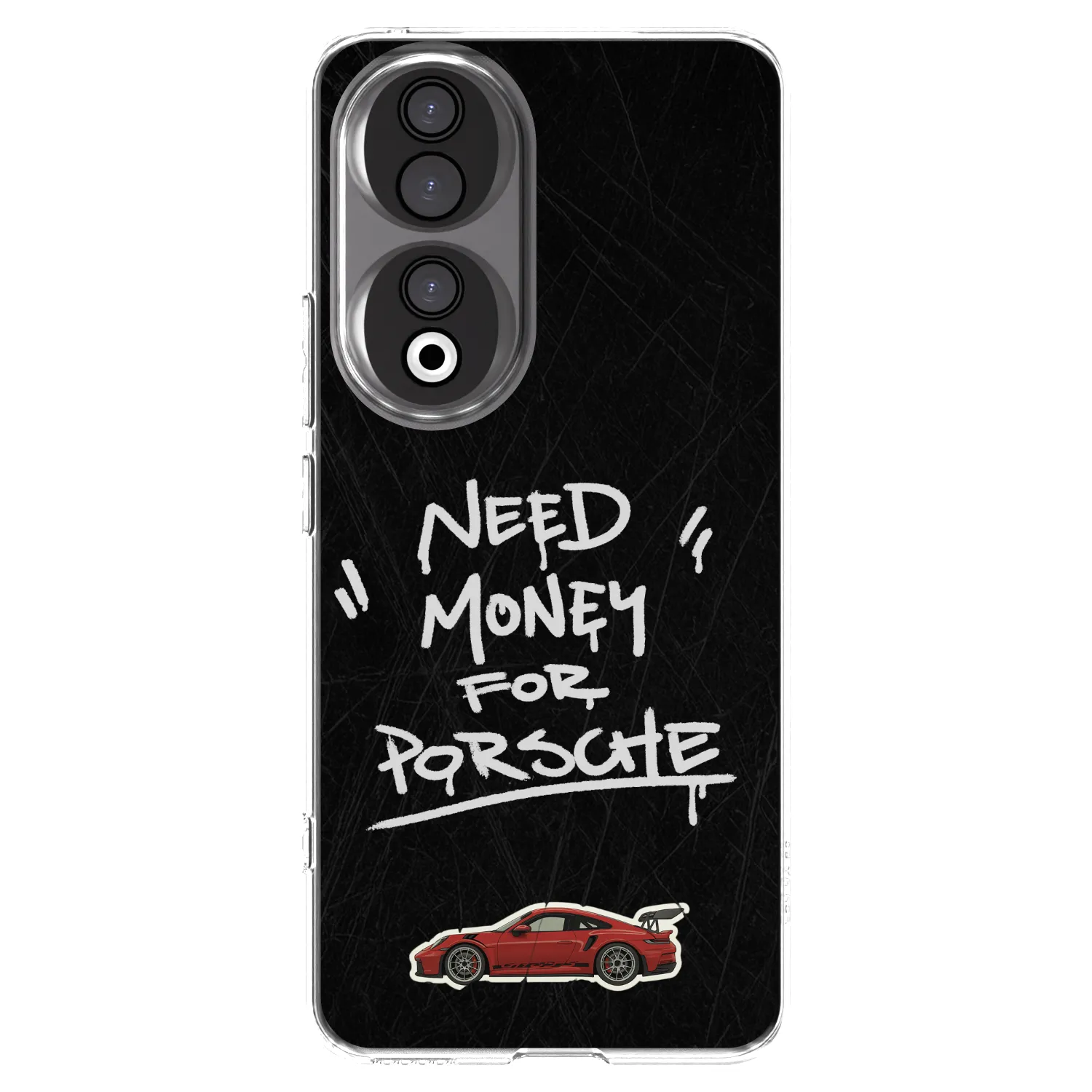 Picasee διαφανής θήκη σιλικόνης Honor 90 5G - Dark Racer