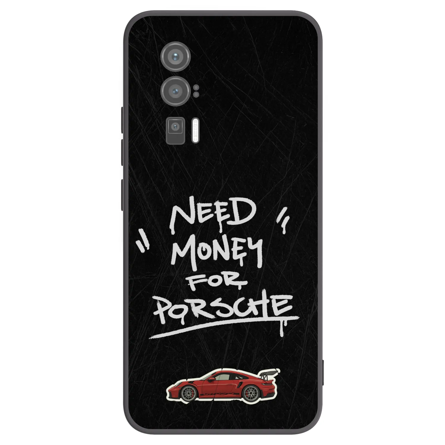 Picasee Μαύρη θήκη σιλικόνης για Xiaomi Poco F5 Pro 5G - Dark Racer