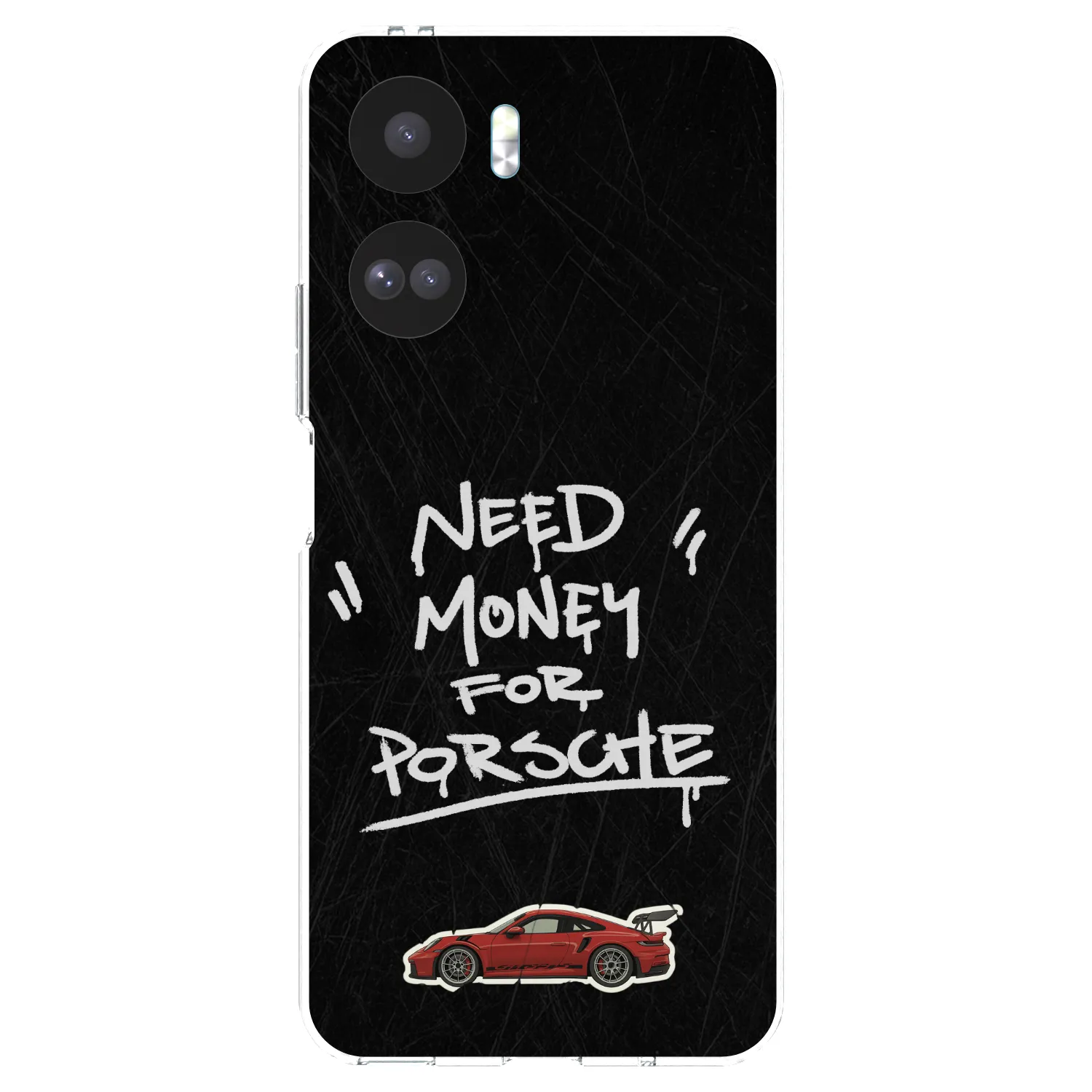 Picasee διαφανής θήκη σιλικόνης Honor 90 Lite 5G - Dark Racer