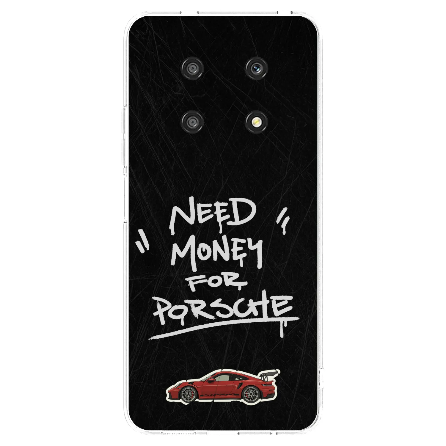Picasee διαφανής θήκη σιλικόνης Honor Magic4 Lite 5G - Dark Racer