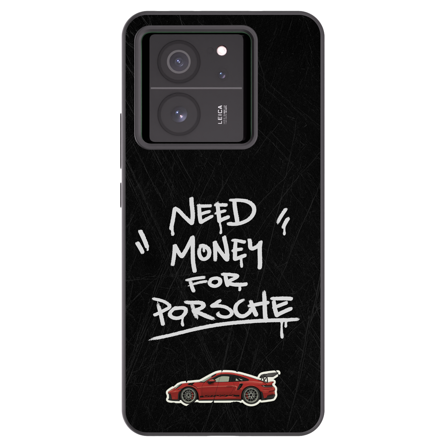 Picasee Μαύρη θήκη σιλικόνης για Xiaomi 13T Pro - Dark Racer