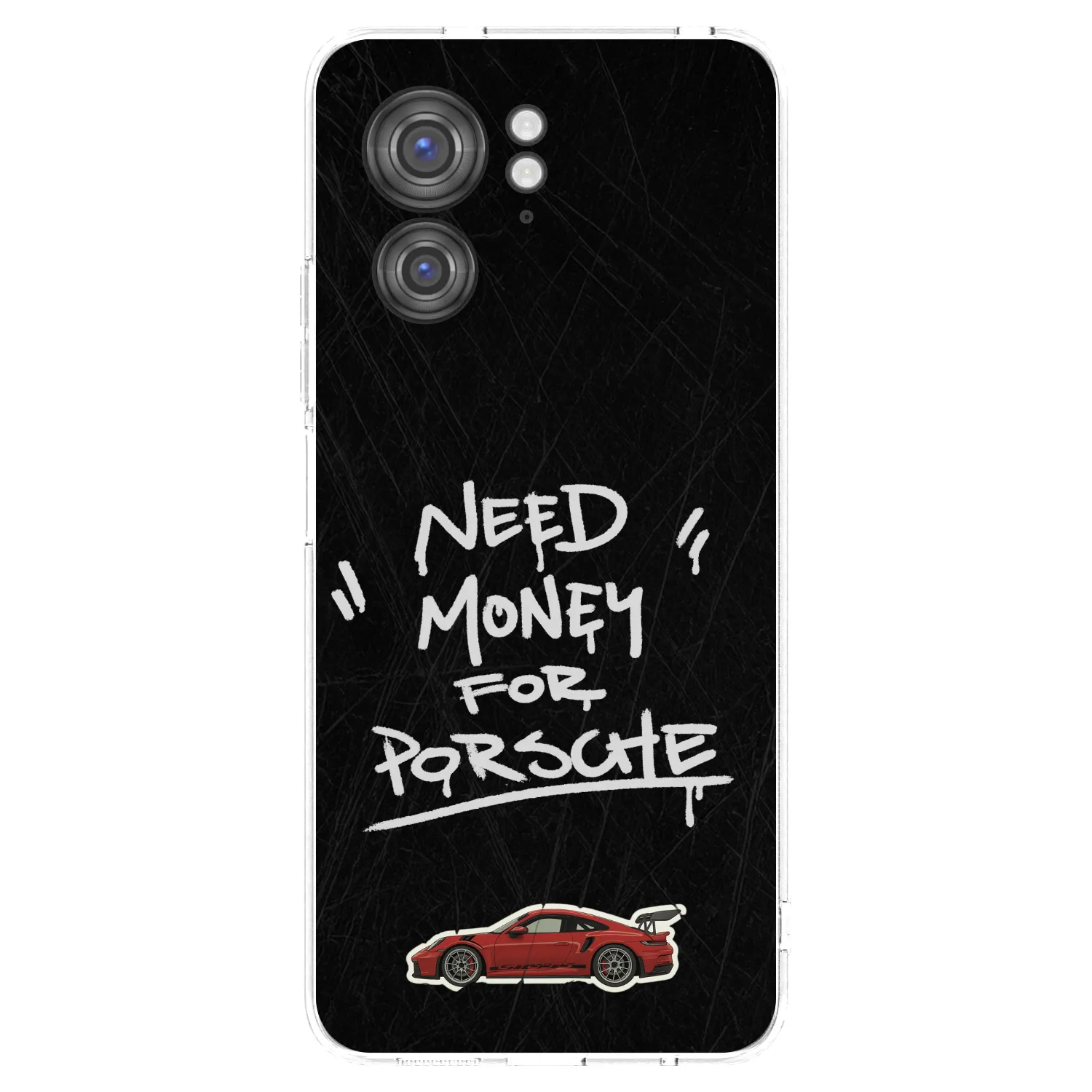 Picasee διαφανής θήκη σιλικόνης Motorola Edge 40 - Dark Racer