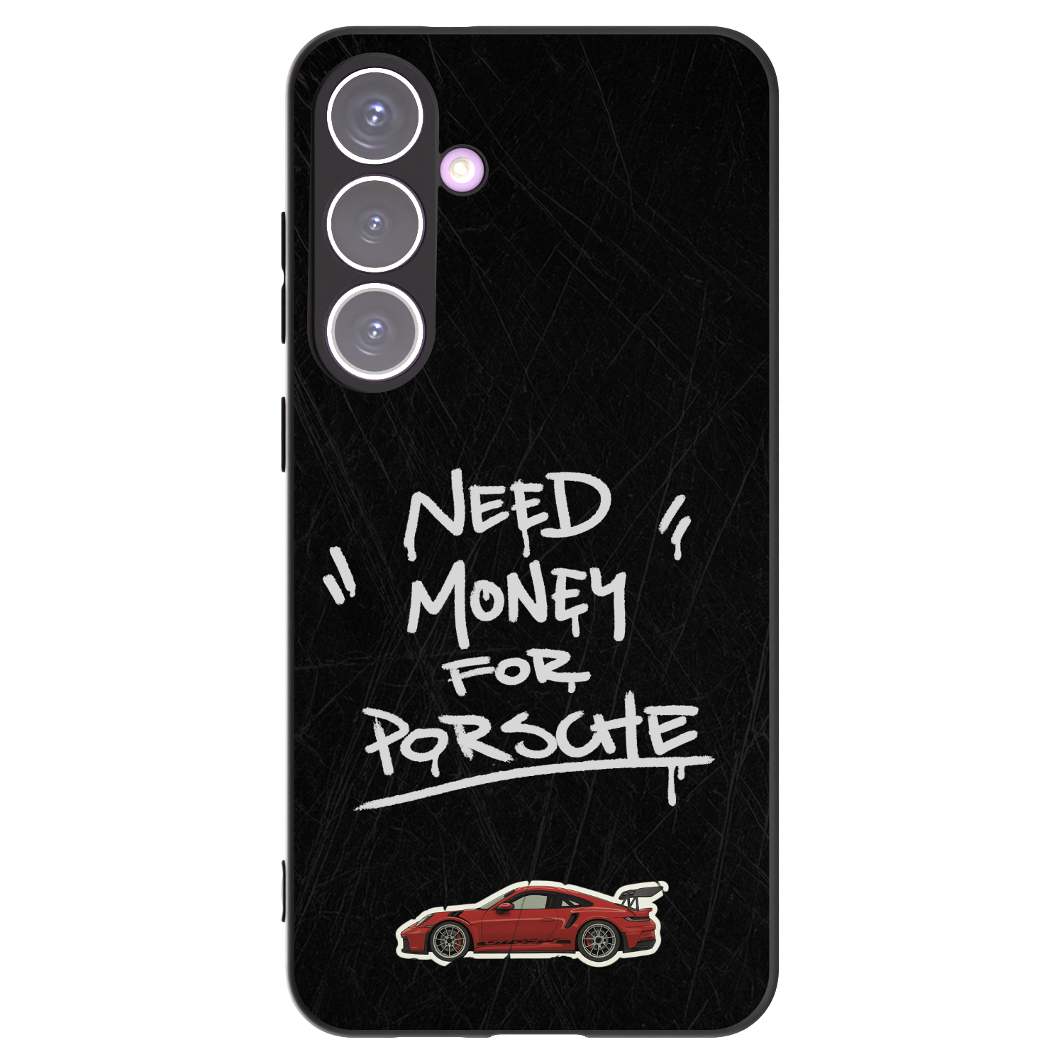 Picasee Μαύρη θήκη σιλικόνης για Samsung Galaxy S24+ S926B 5G - Dark Racer