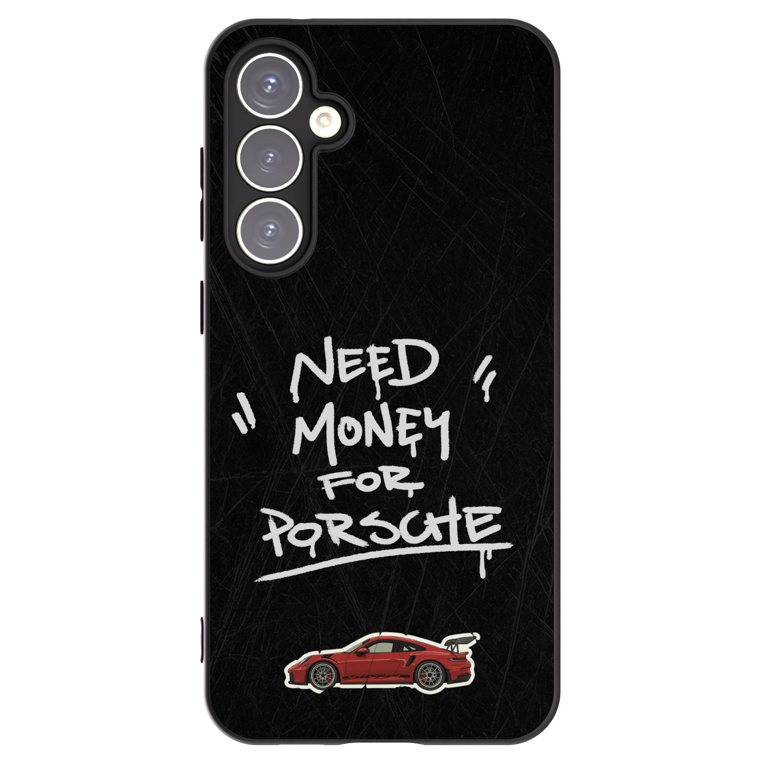 Picasee Μαύρη θήκη σιλικόνης για Samsung Galaxy S23 FE S711B - Dark Racer