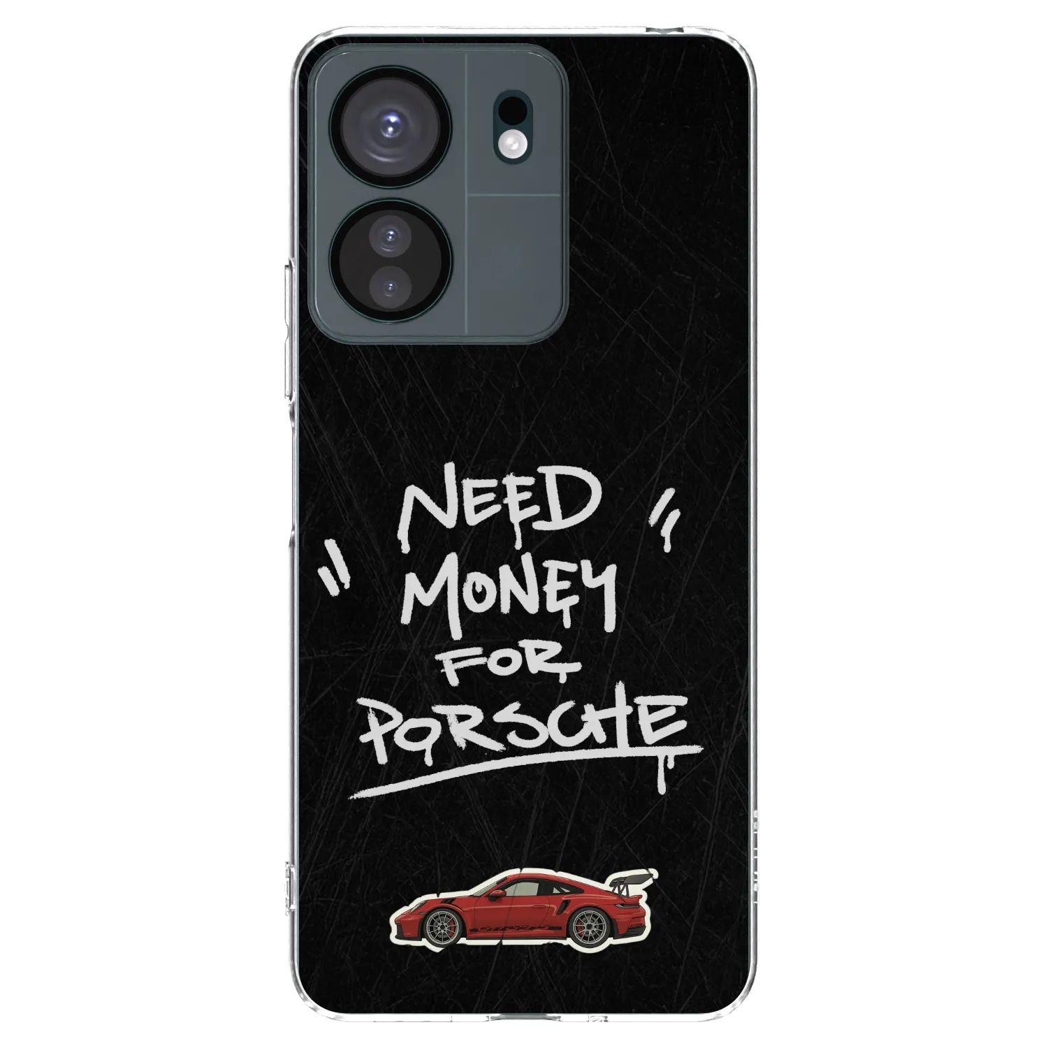 Picasee διαφανής θήκη σιλικόνης Xiaomi Redmi 13C 4G - Dark Racer