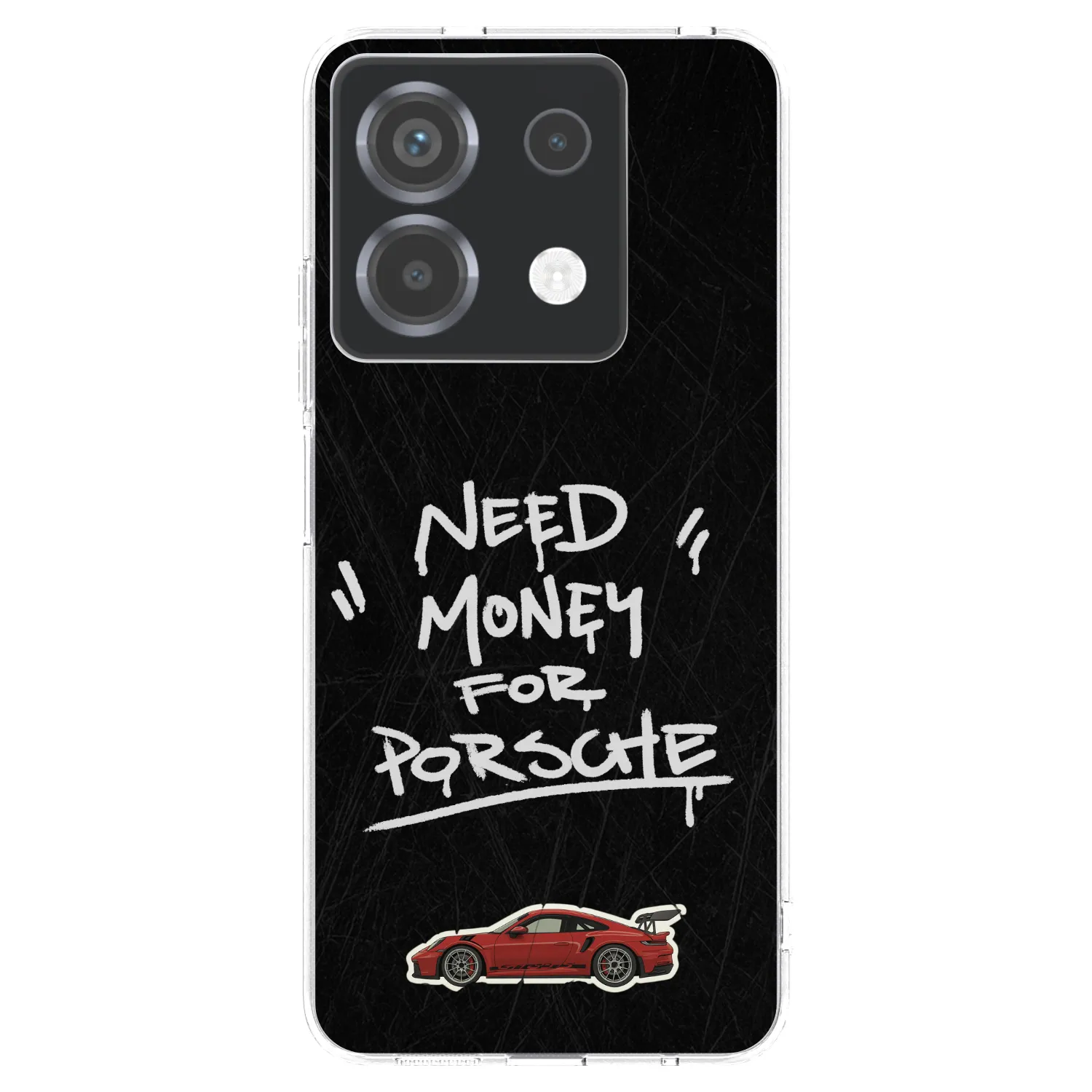 Picasee διαφανής θήκη σιλικόνης Xiaomi Poco X6 - Dark Racer