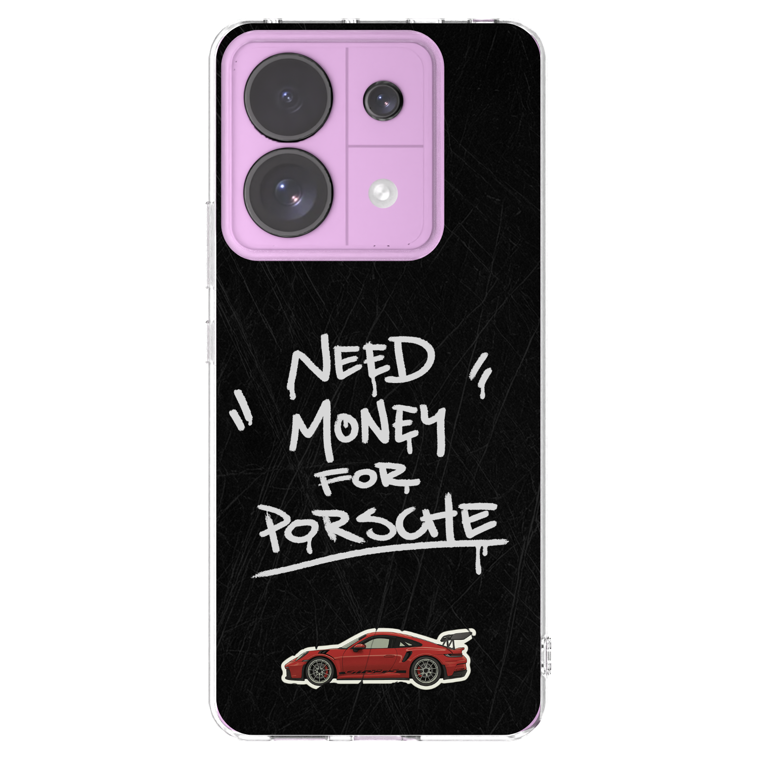 Picasee διαφανής θήκη σιλικόνης Xiaomi Redmi Note 13 Pro 5G - Dark Racer