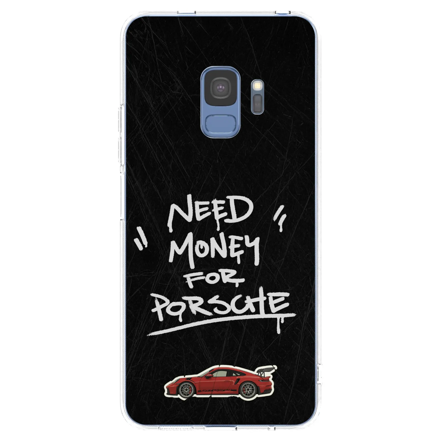 Picasee διαφανής θήκη σιλικόνης Samsung Galaxy S9 G960F - Dark Racer