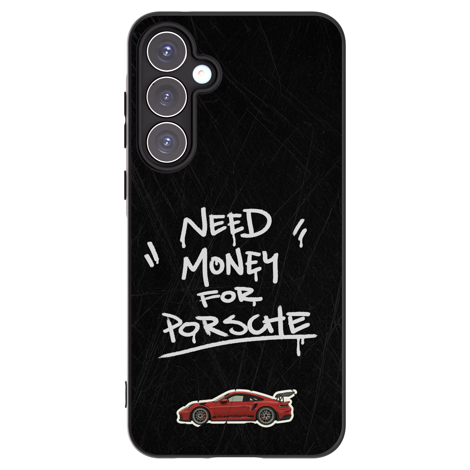 Picasee Μαύρη θήκη σιλικόνης για Samsung Galaxy A55 5G A556B - Dark Racer