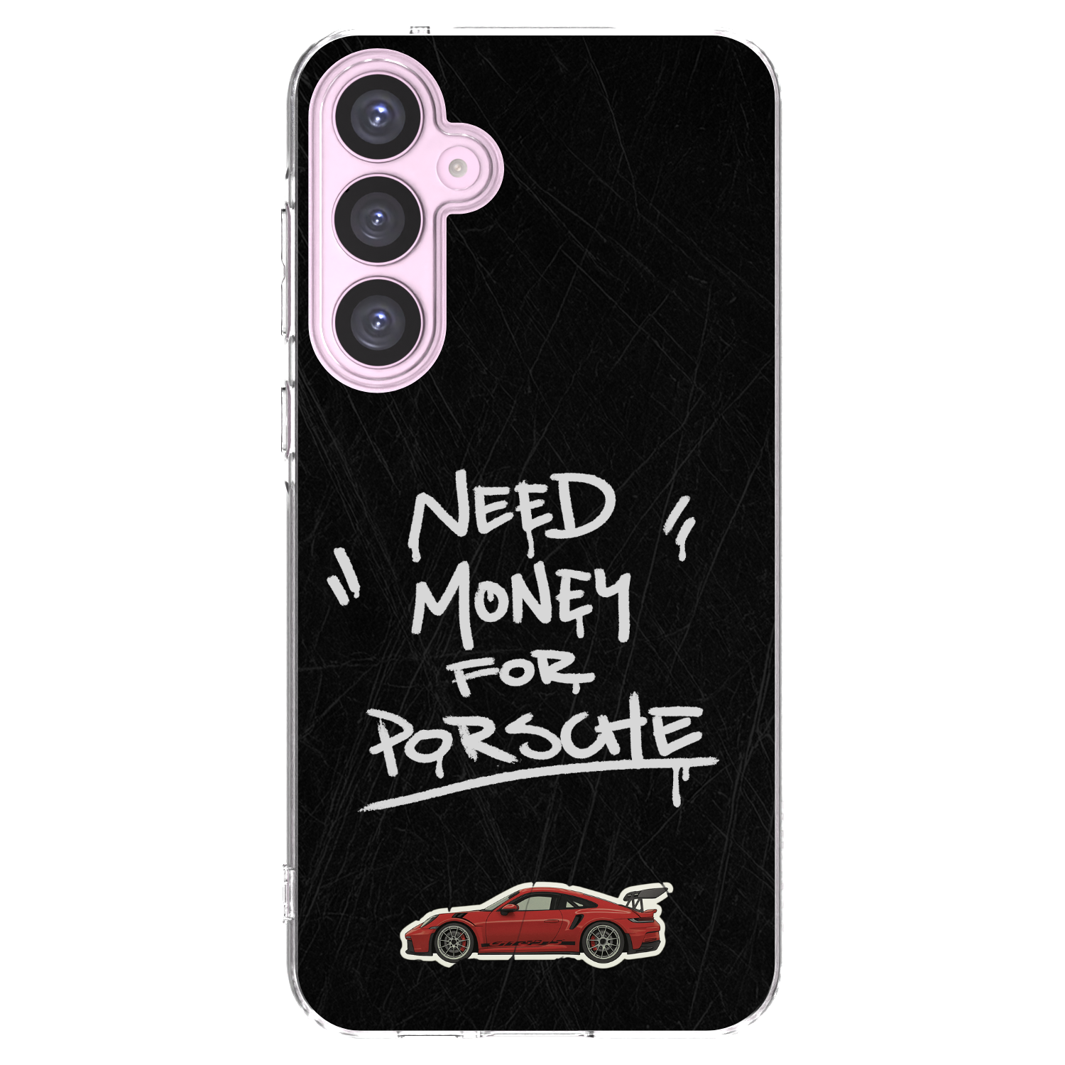 Picasee διαφανής θήκη σιλικόνης Samsung Galaxy A55 5G A556B - Dark Racer