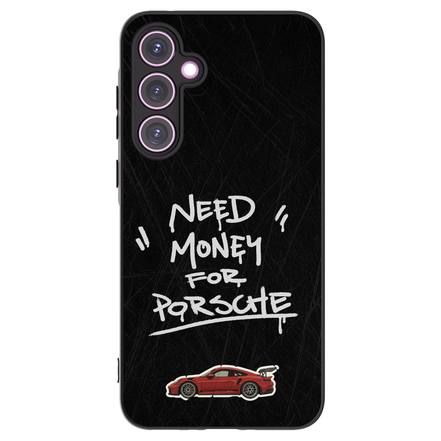 Picasee Μαύρη θήκη σιλικόνης για Samsung Galaxy A35 5G A356B - Dark Racer