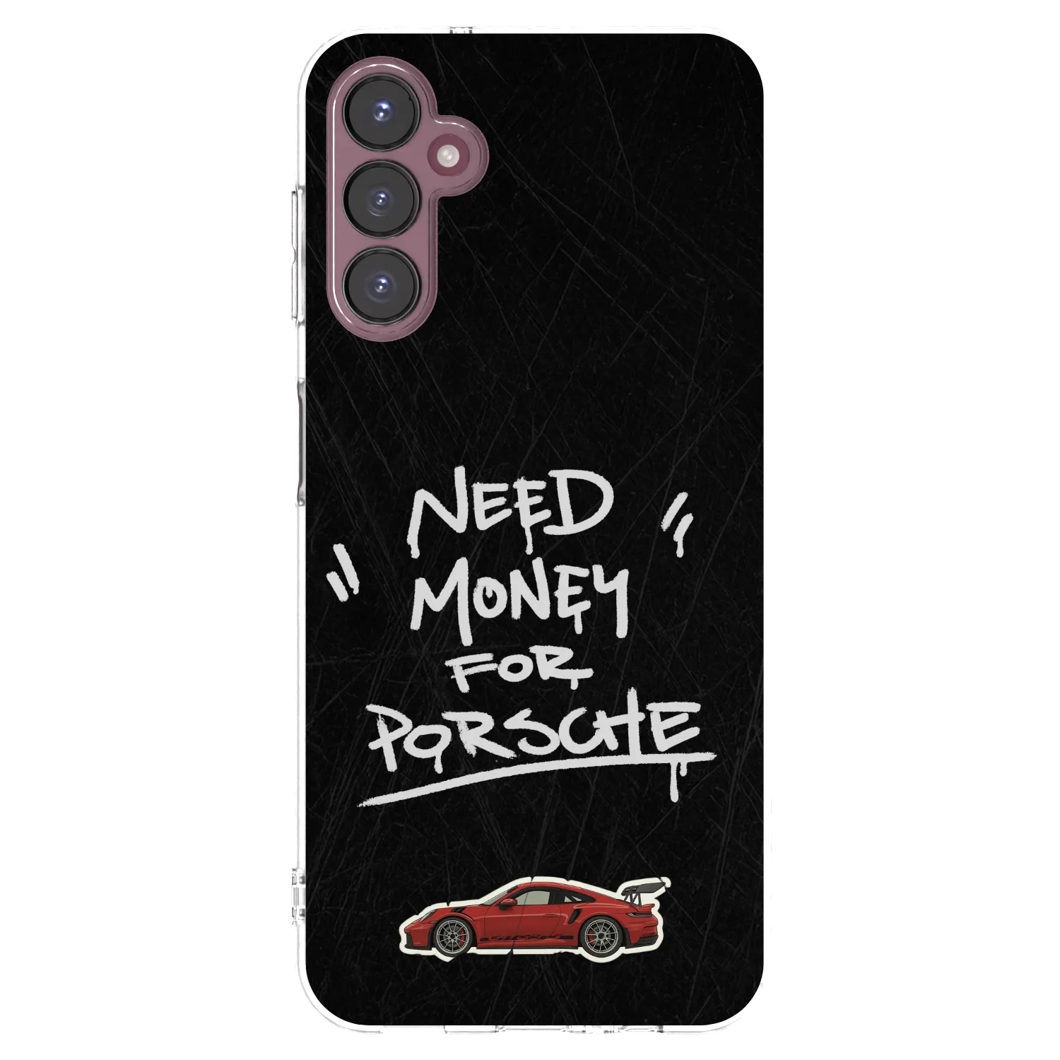 Picasee διαφανής θήκη σιλικόνης Samsung Galaxy A05s A057G - Dark Racer