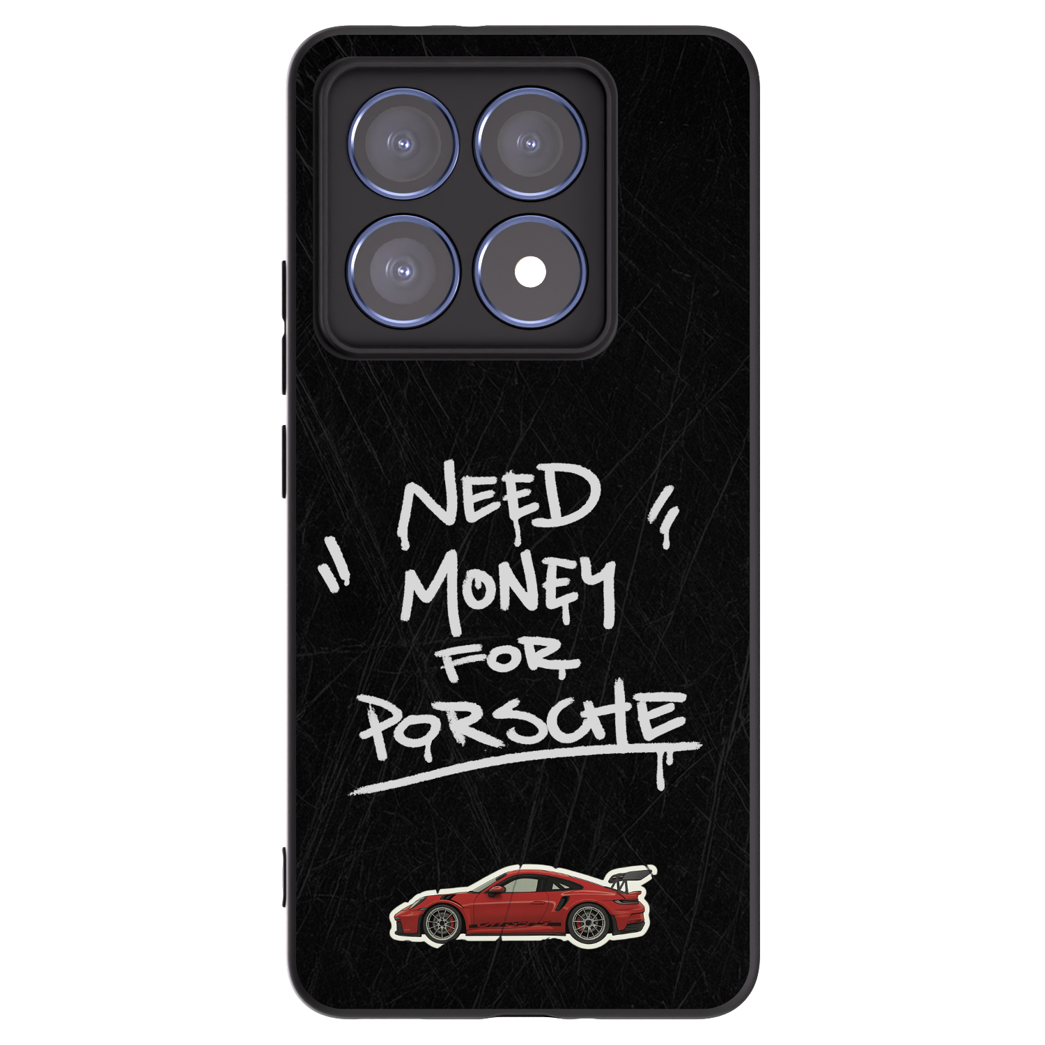 Picasee Μαύρη θήκη σιλικόνης για Xiaomi 14T Pro - Dark Racer