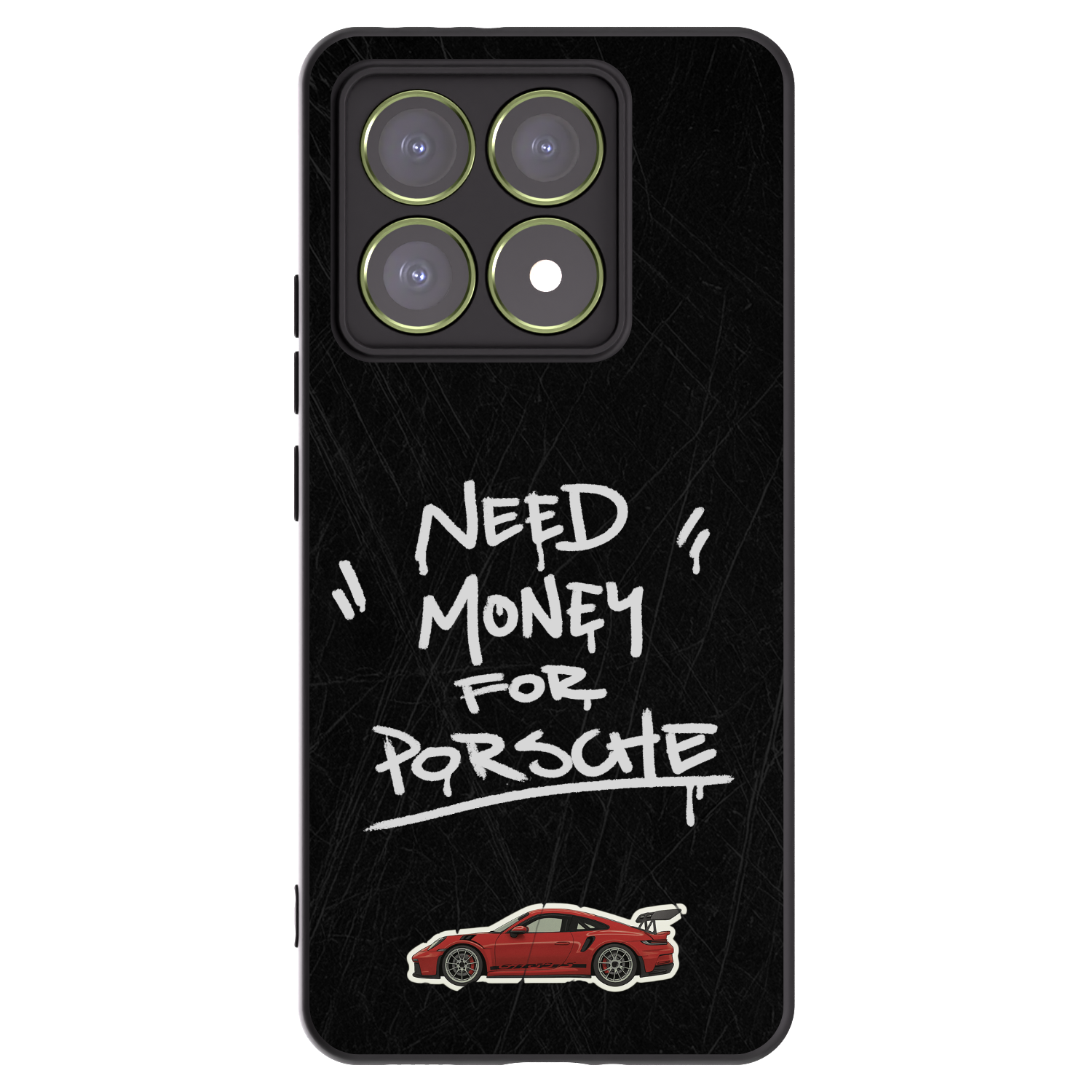 Picasee Μαύρη θήκη σιλικόνης για Xiaomi 14T - Dark Racer