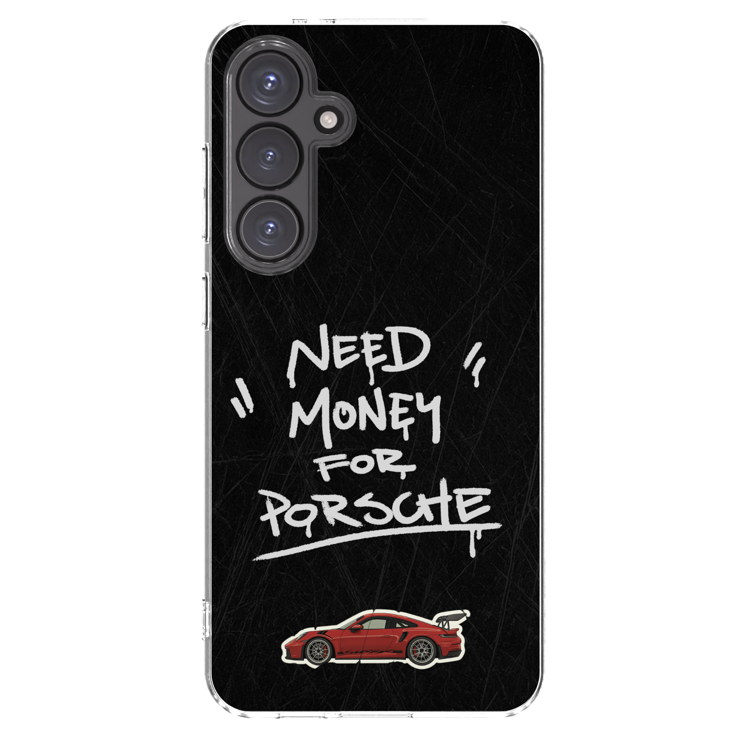 Picasee διαφανής θήκη σιλικόνης Samsung Galaxy S24 FE S721B - Dark Racer