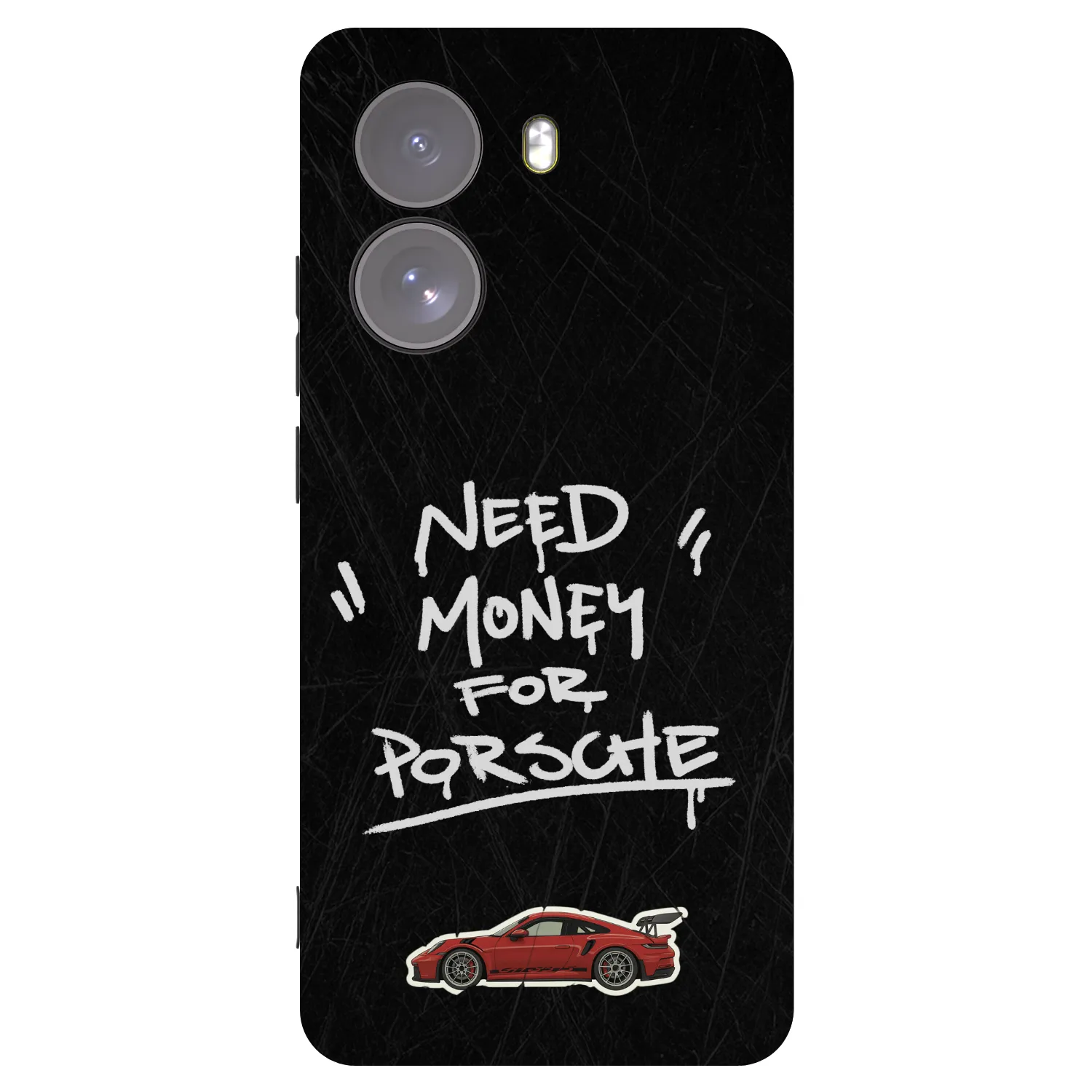 Picasee Μαύρη θήκη σιλικόνης για Xiaomi Poco X7 - Dark Racer