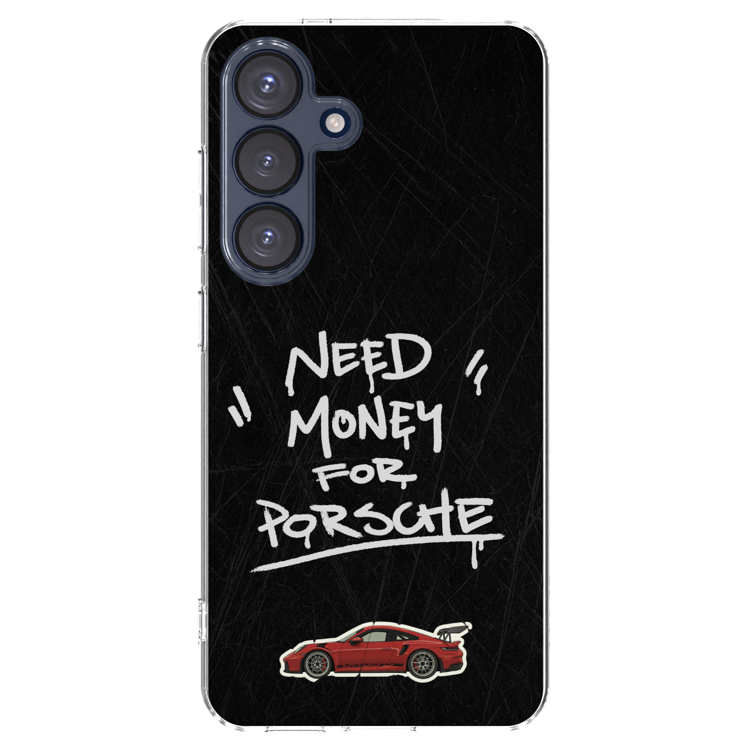 Picasee διαφανής θήκη σιλικόνης Samsung Galaxy S25 5G - Dark Racer