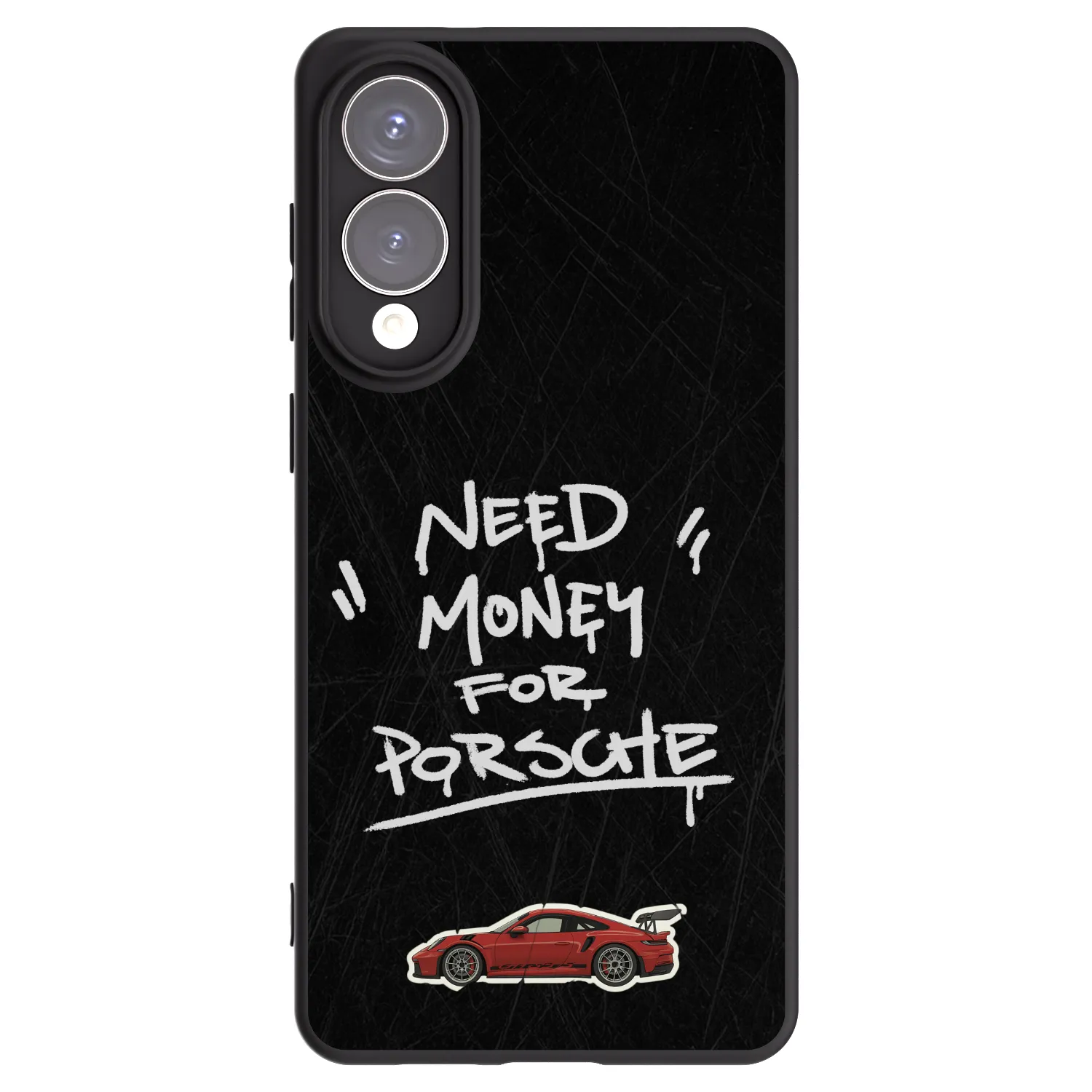 Picasee Μαύρη θήκη σιλικόνης για Samsung Galaxy S25 Edge 5G - Dark Racer