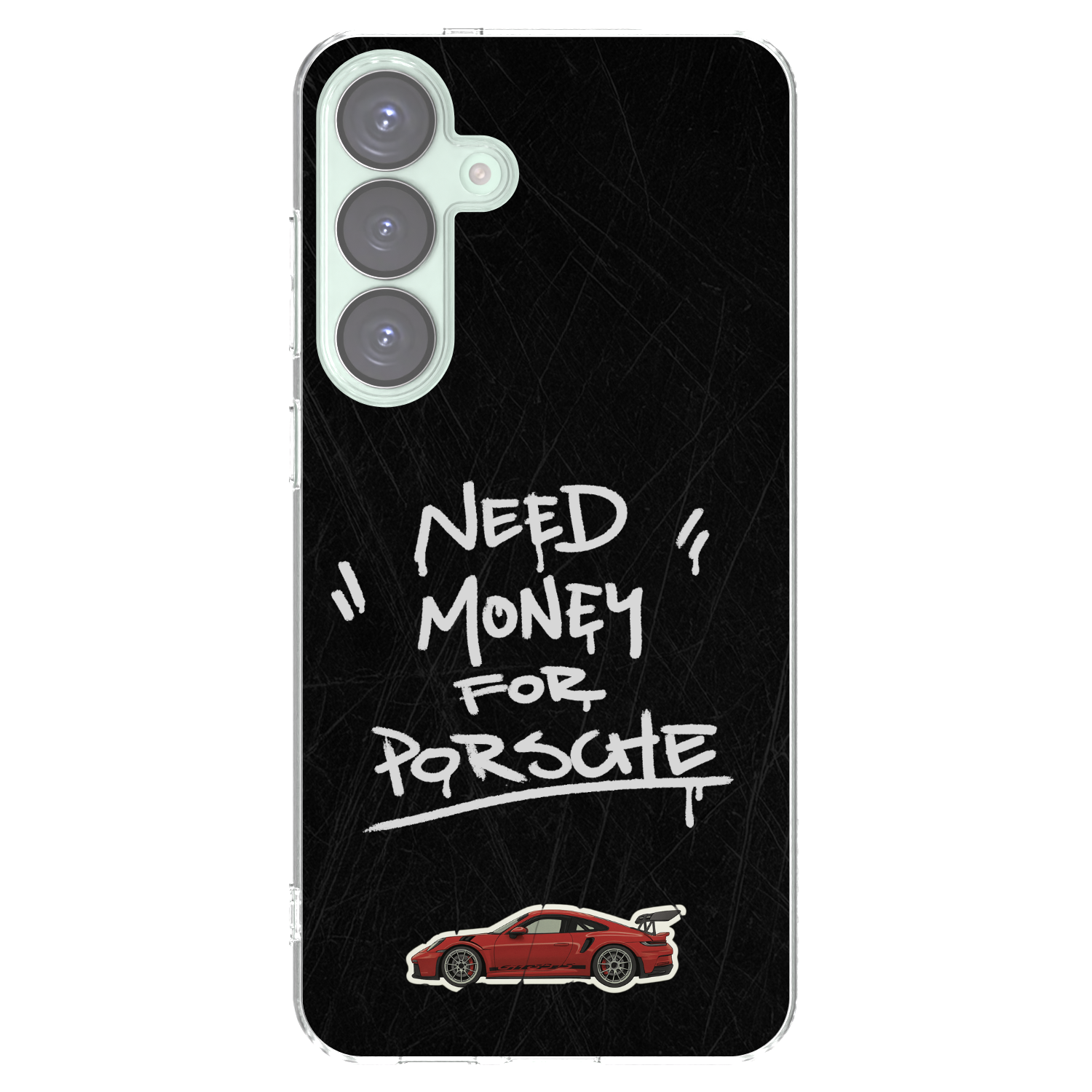 Picasee διαφανής θήκη σιλικόνης Samsung Galaxy S25+ 5G - Dark Racer