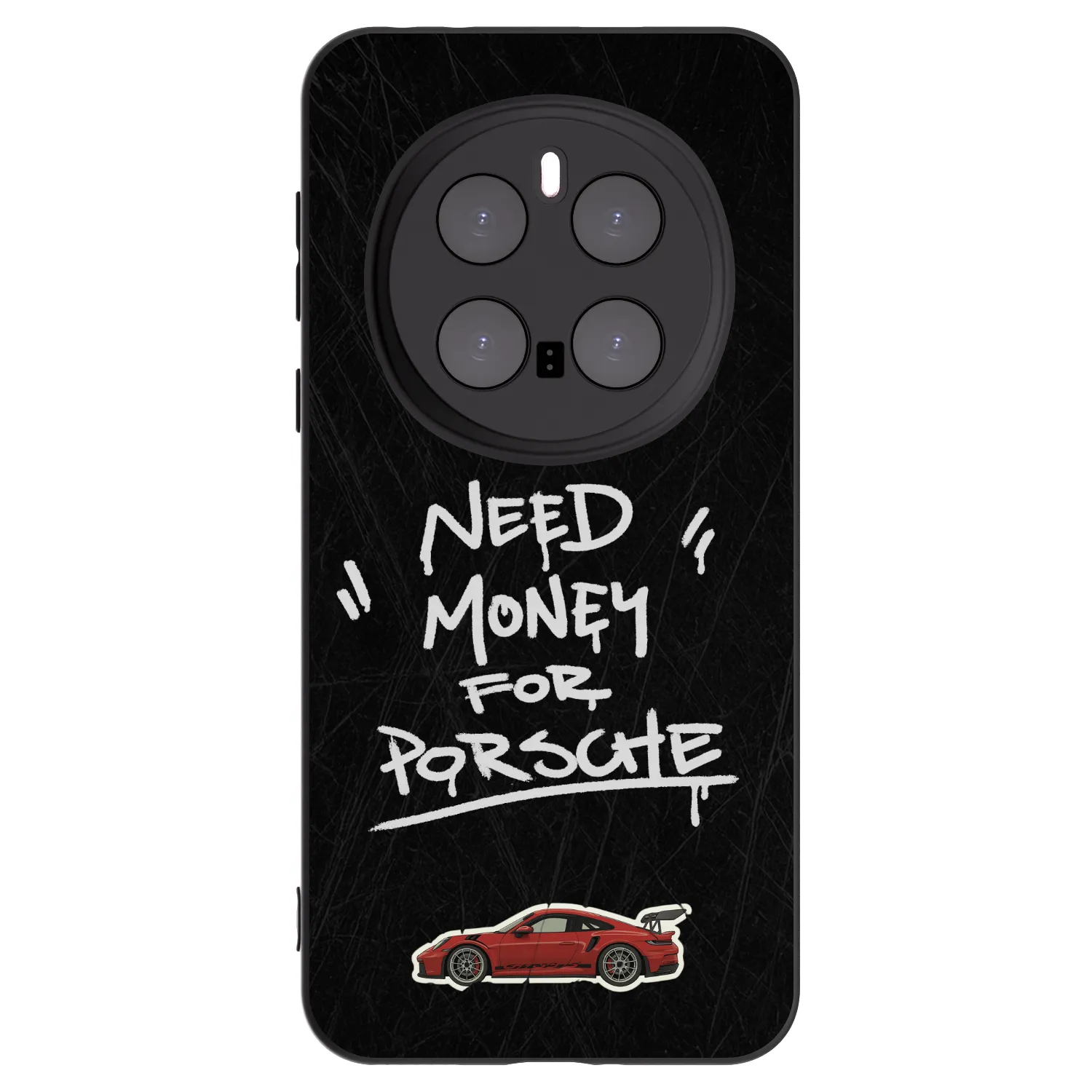 Picasee Μαύρη θήκη σιλικόνης για Honor Magic7 Pro 5G - Dark Racer