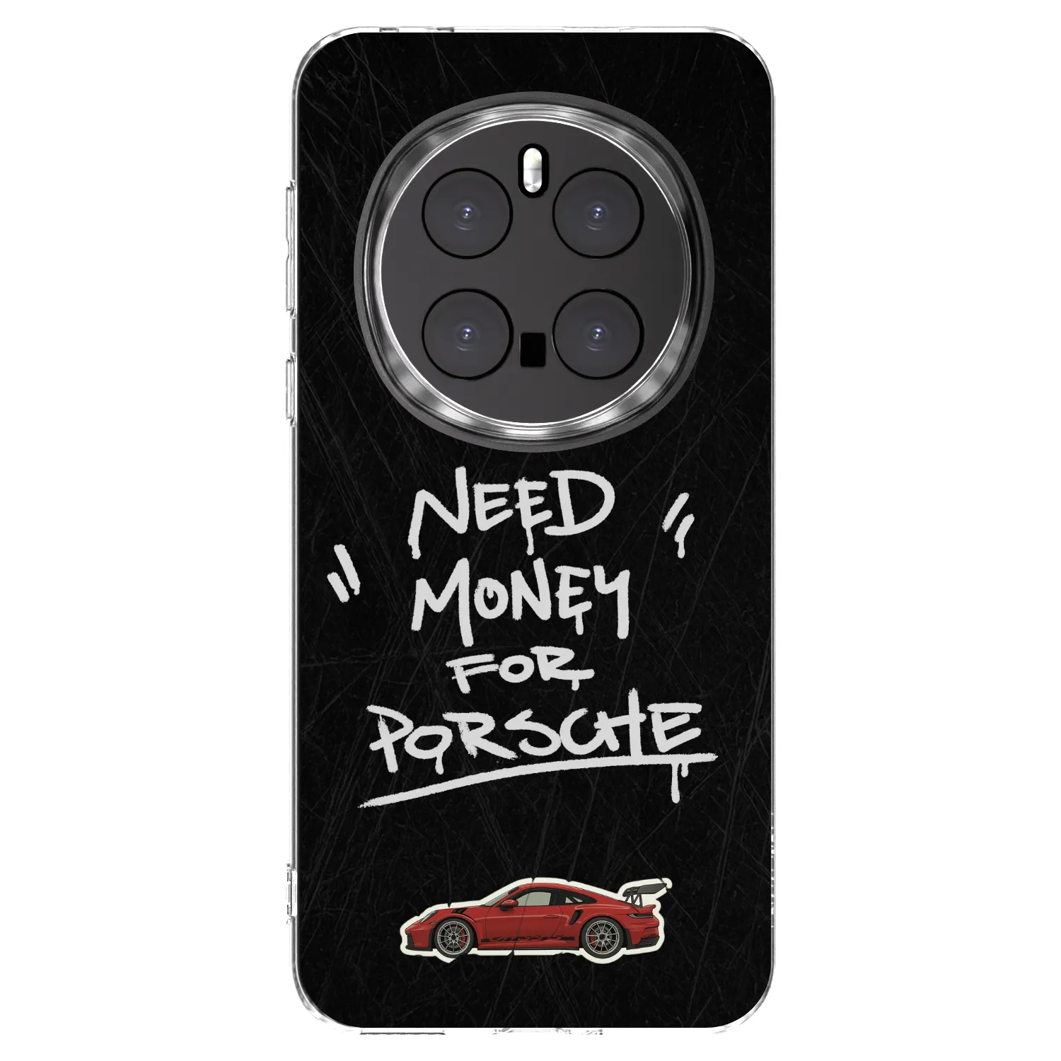 Picasee διαφανής θήκη σιλικόνης Honor Magic7 Pro 5G - Dark Racer