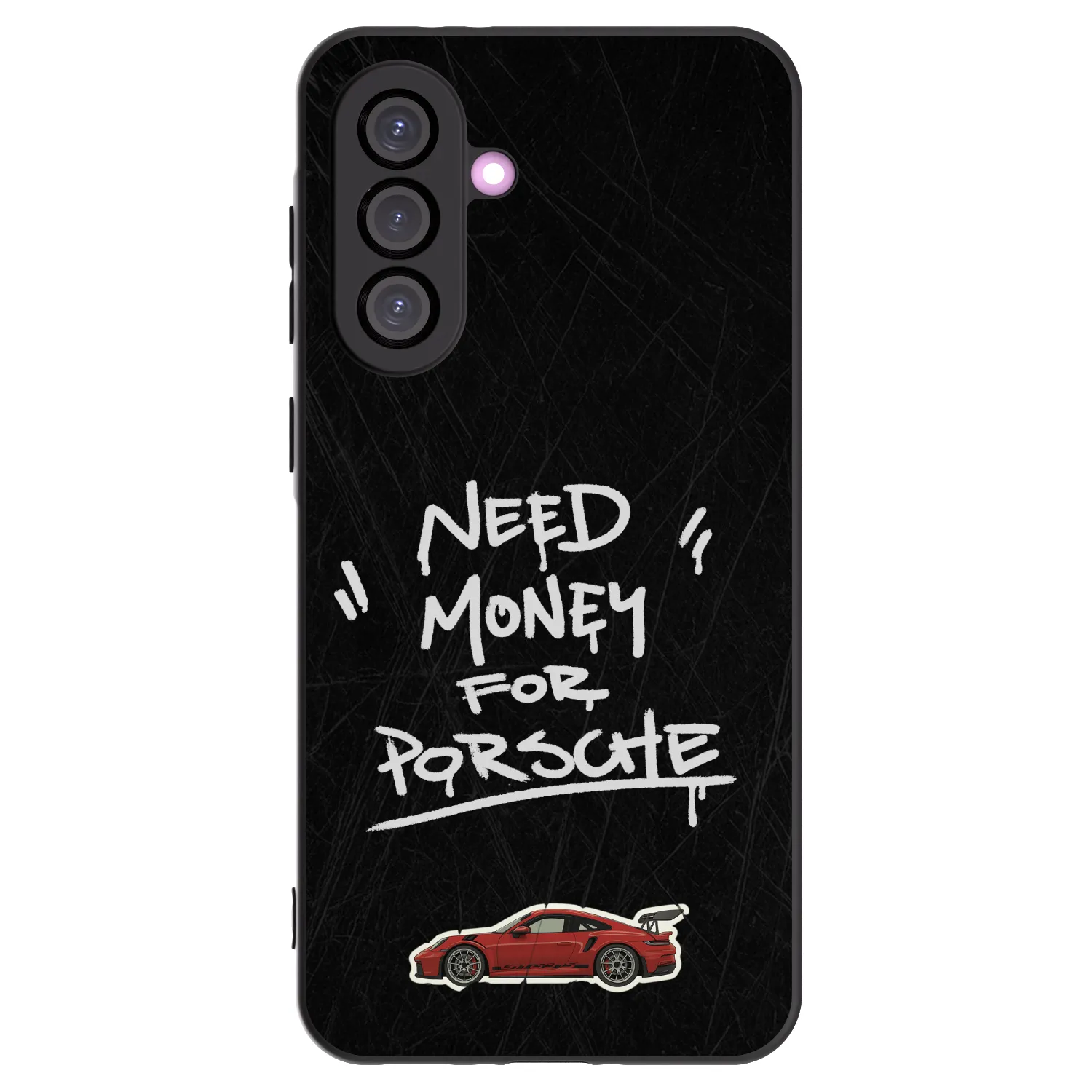 Picasee Μαύρη θήκη σιλικόνης για Samsung Galaxy A56 5G A566B - Dark Racer