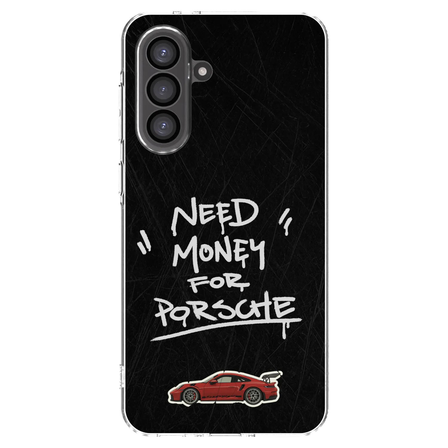 Picasee διαφανής θήκη σιλικόνης Samsung Galaxy A56 5G A566B - Dark Racer