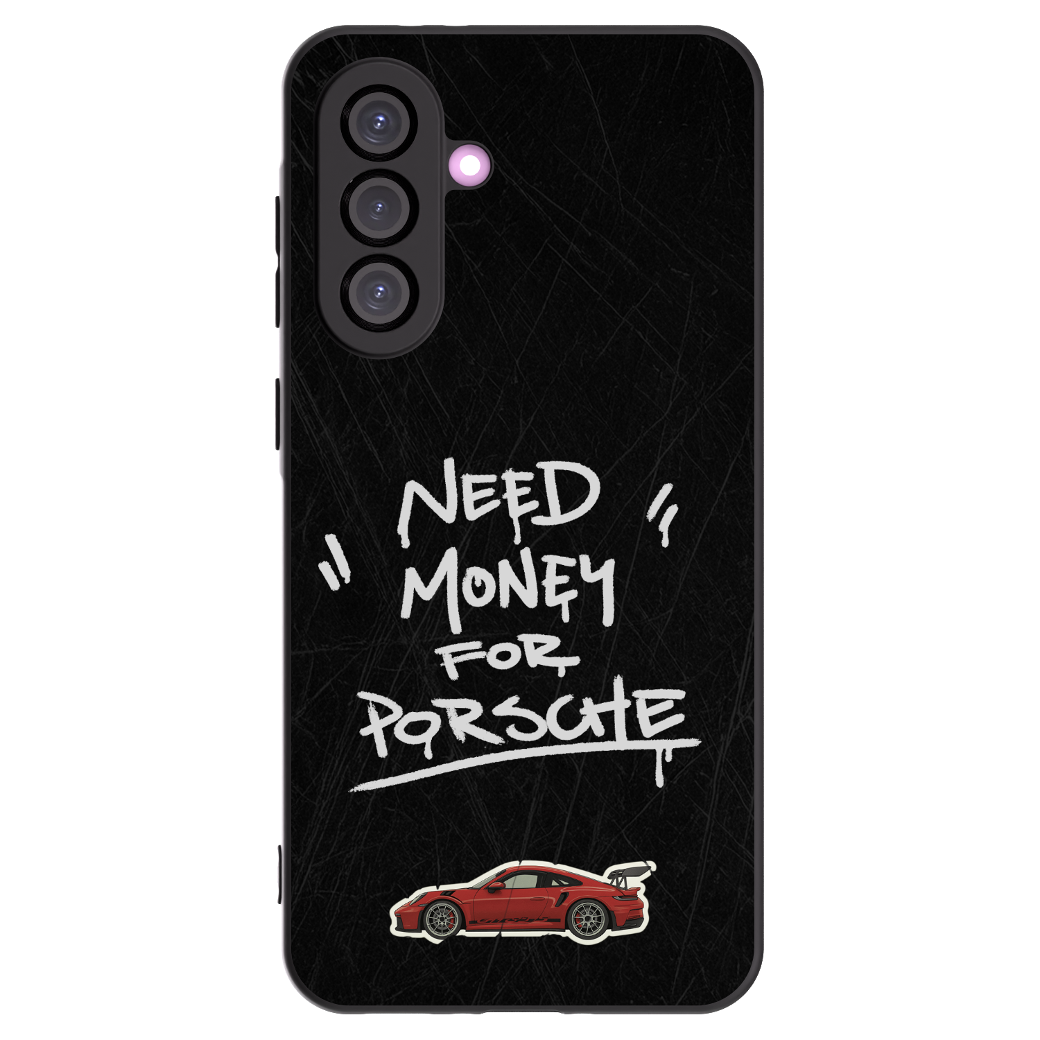 Picasee Μαύρη θήκη σιλικόνης για Samsung Galaxy A36 5G - Dark Racer
