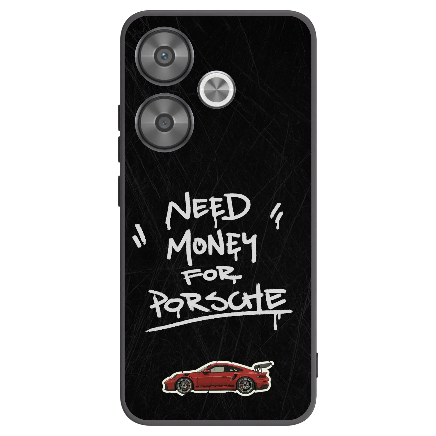 Picasee Μαύρη θήκη σιλικόνης για Xiaomi Poco F6 - Dark Racer