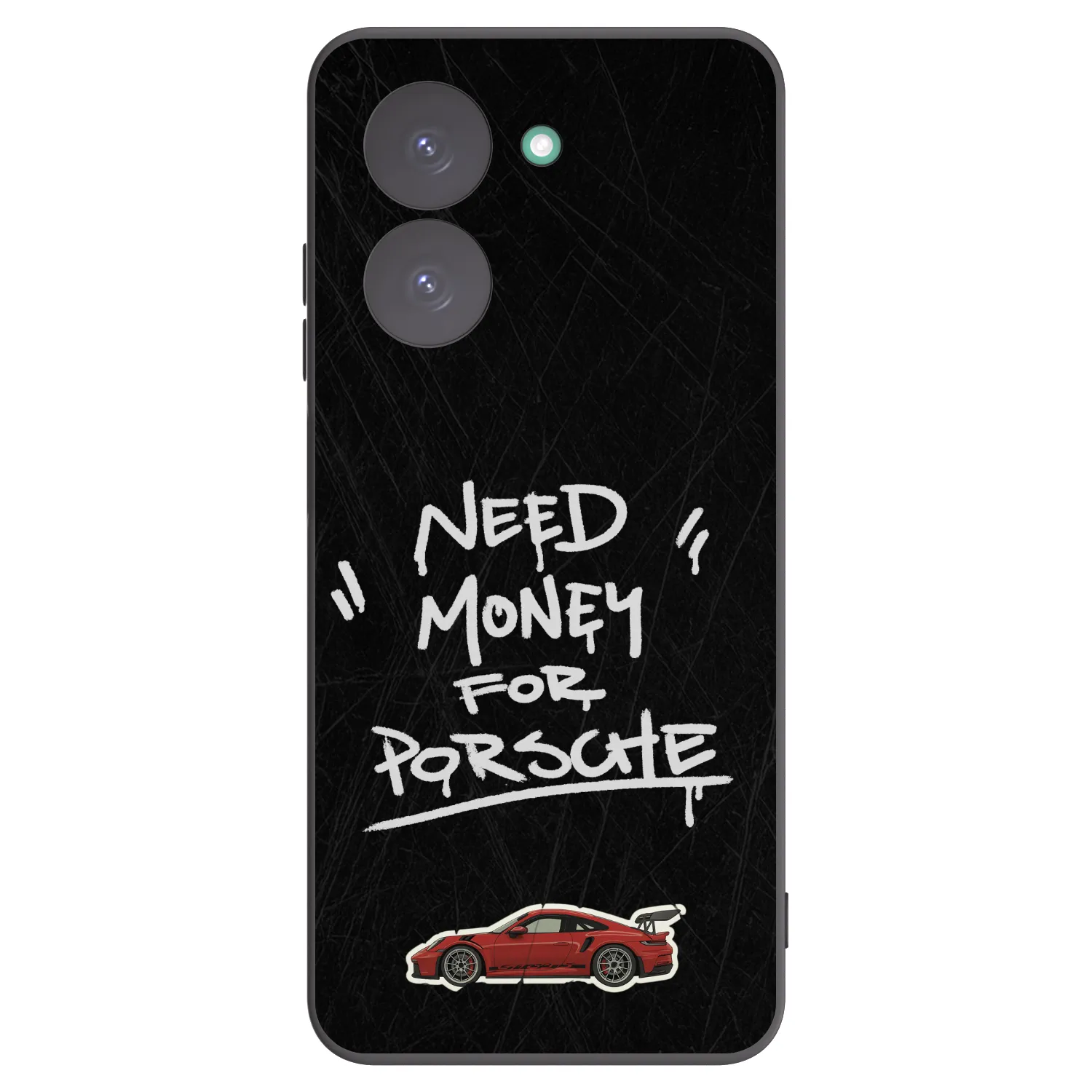 Picasee Μαύρη θήκη σιλικόνης για Xiaomi Redmi A5 - Dark Racer