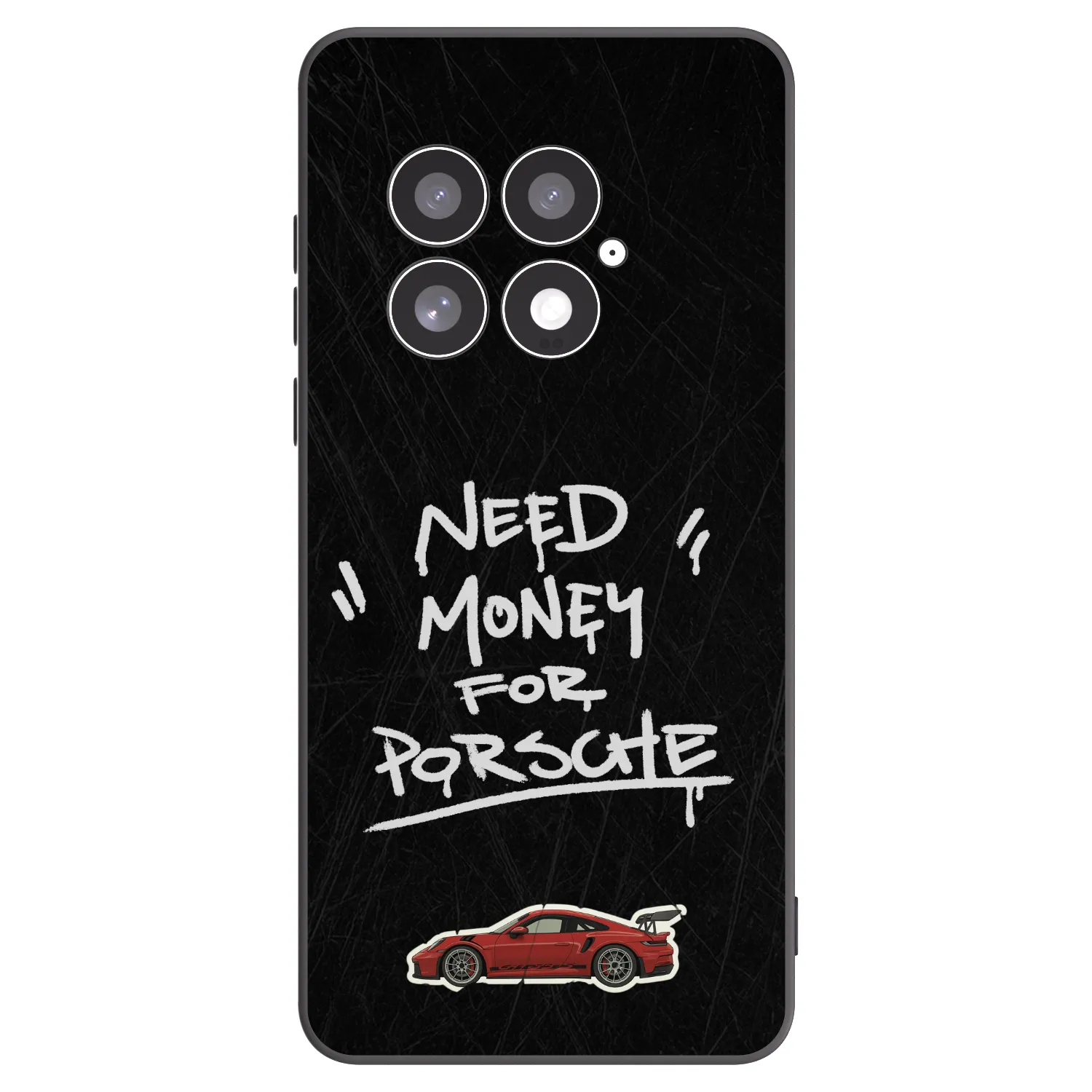 Picasee Μαύρη θήκη σιλικόνης για OnePlus 13 5G - Dark Racer