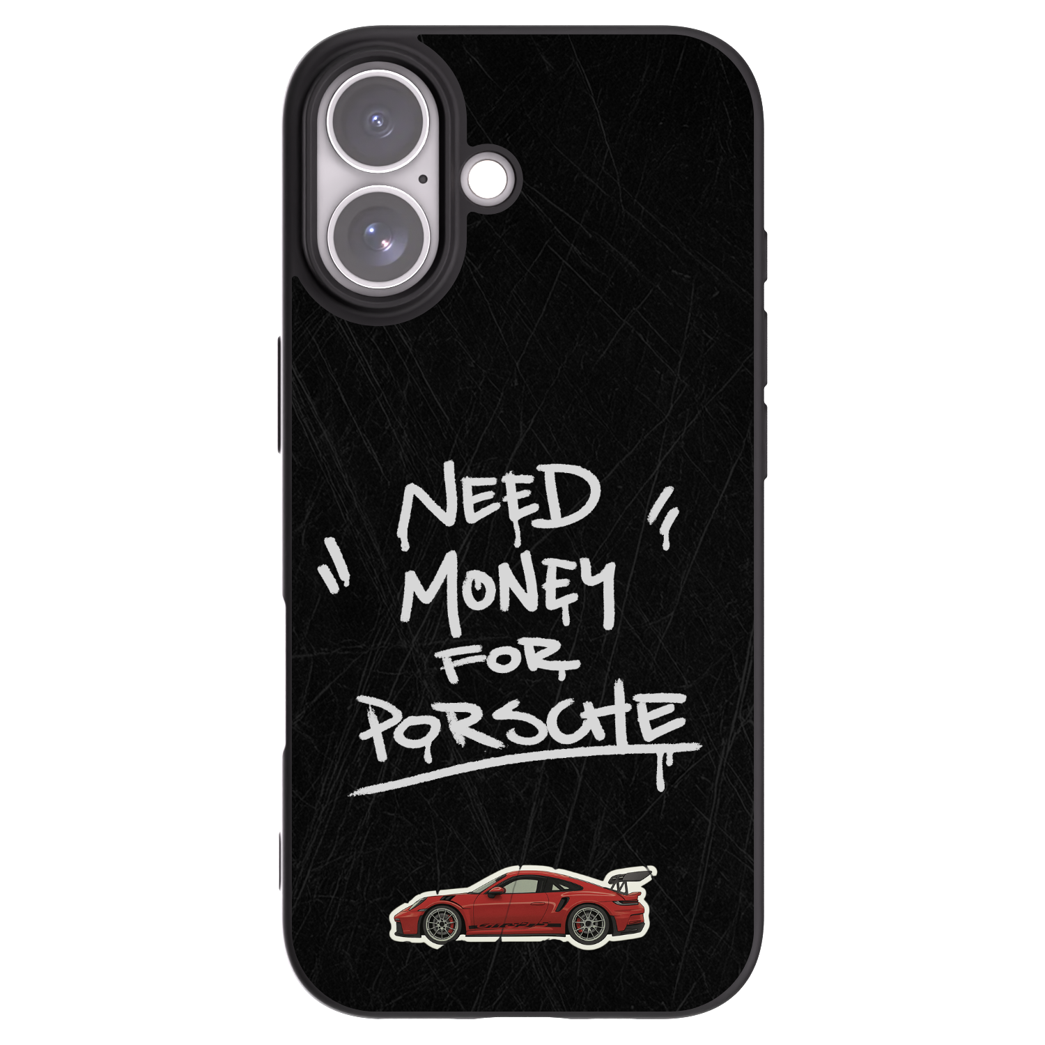 Picasee Μαύρη θήκη σιλικόνης για Apple iPhone 17 - Dark Racer