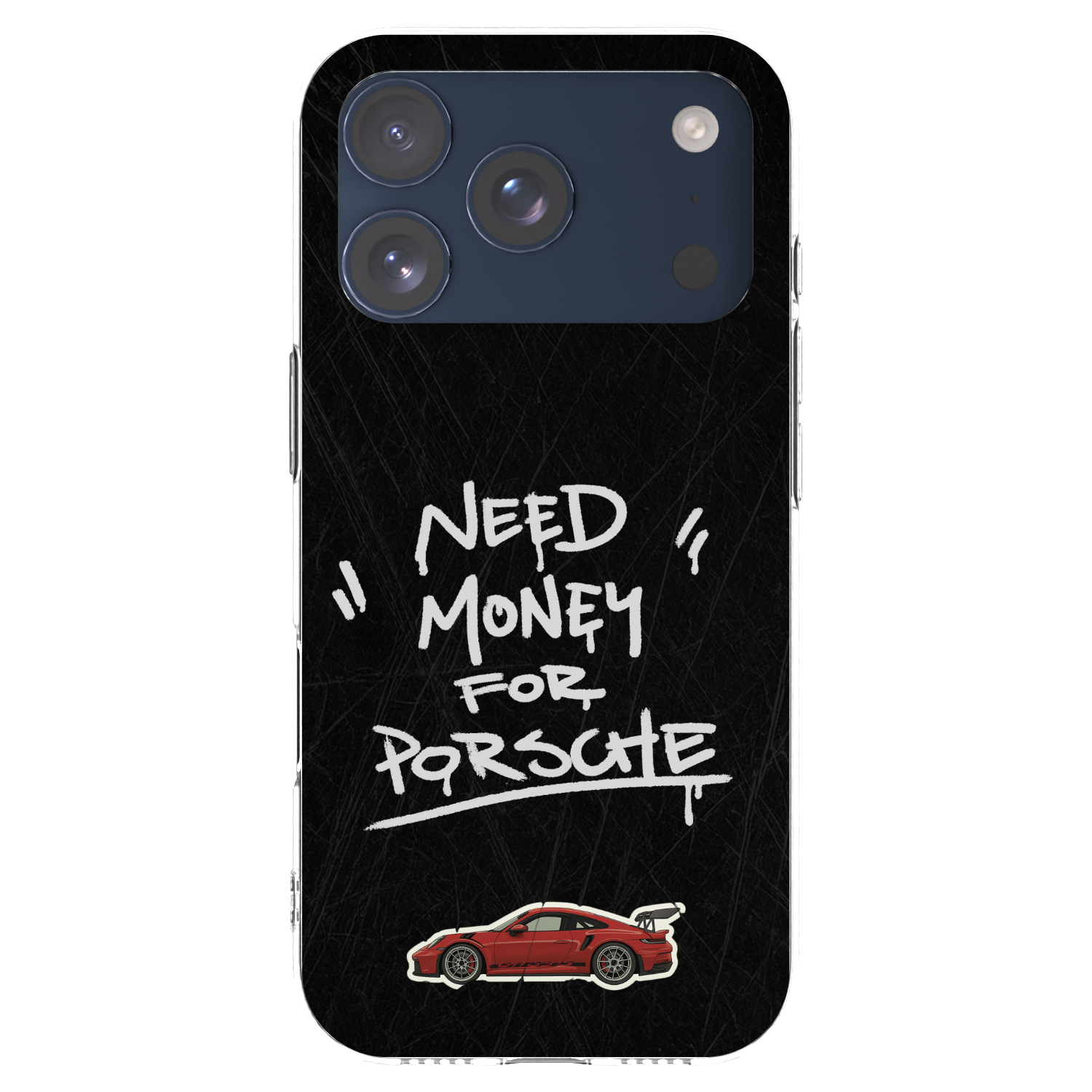 Picasee διαφανής θήκη σιλικόνης Apple iPhone 17 Pro - Dark Racer
