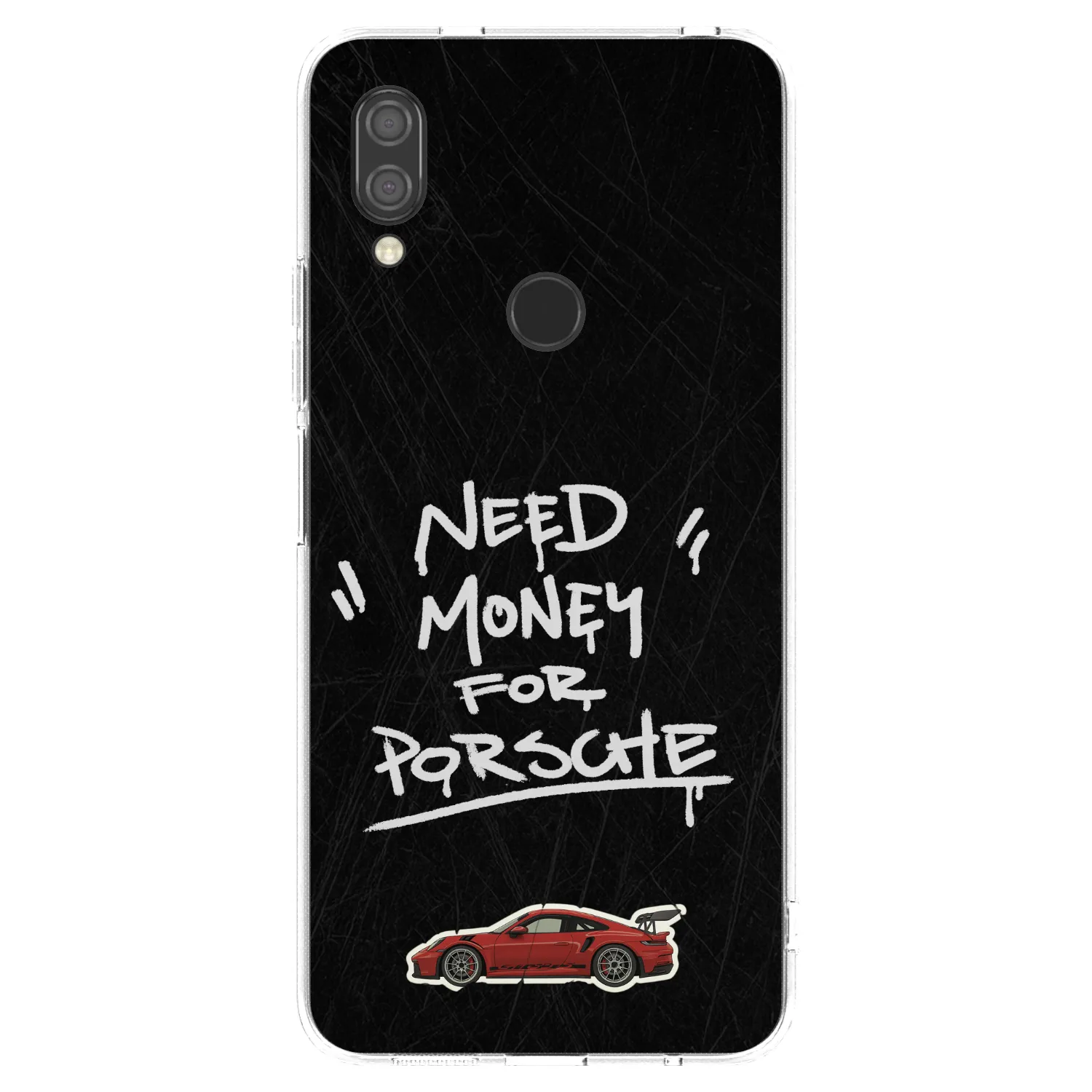 Picasee διαφανής θήκη σιλικόνης Xiaomi Redmi 7 - Dark Racer