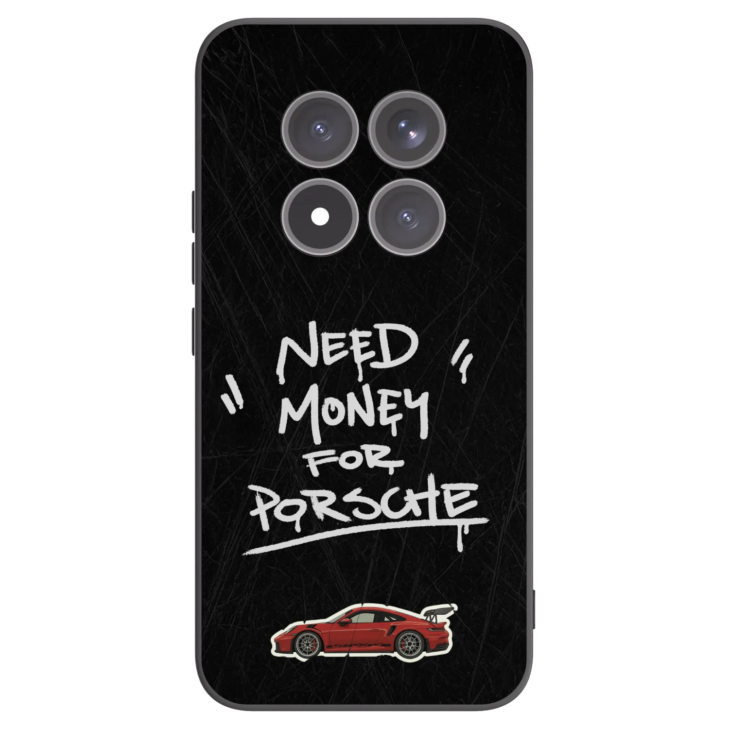 Picasee Μαύρη θήκη σιλικόνης για Xiaomi Redmi Note 15 Pro+ - Dark Racer