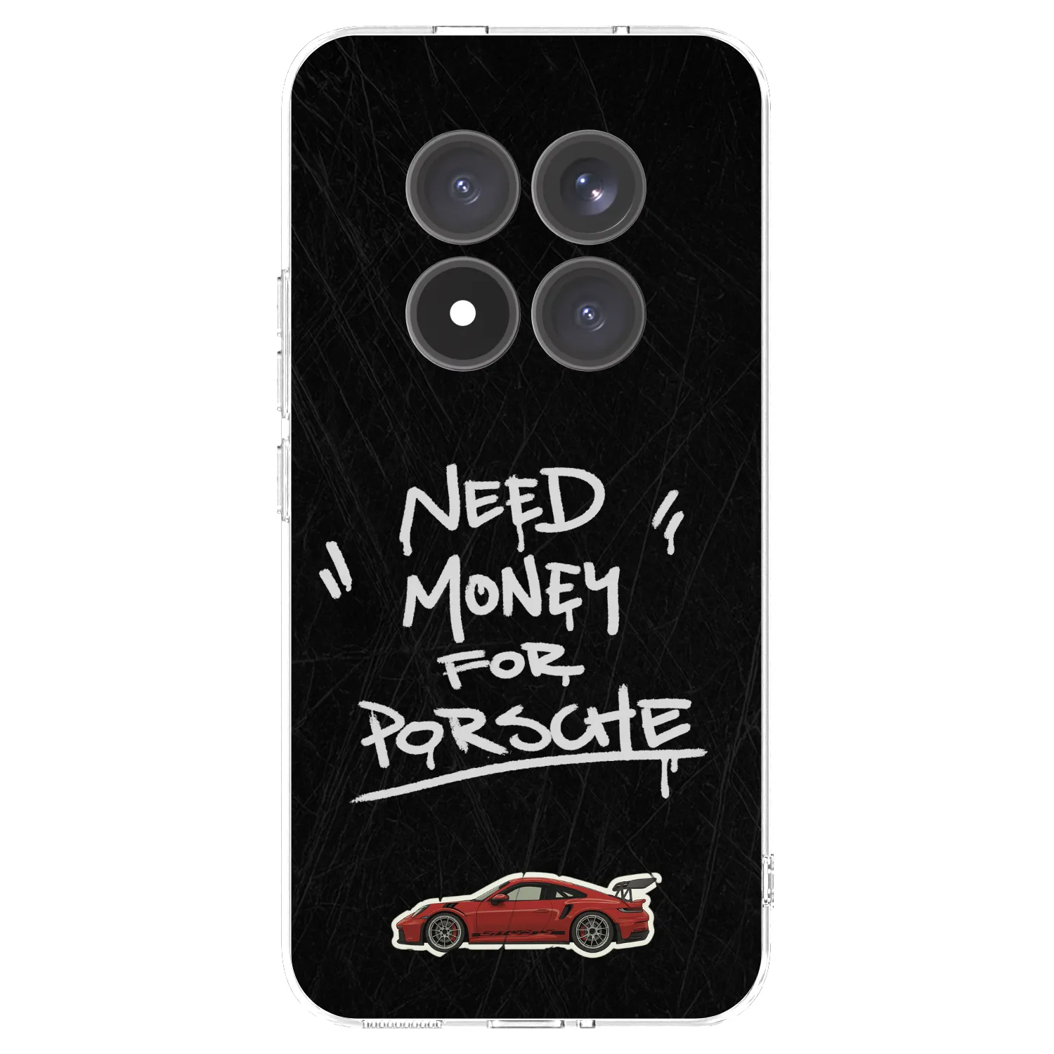 Picasee διαφανής θήκη σιλικόνης Xiaomi Redmi Note 15 Pro+ - Dark Racer