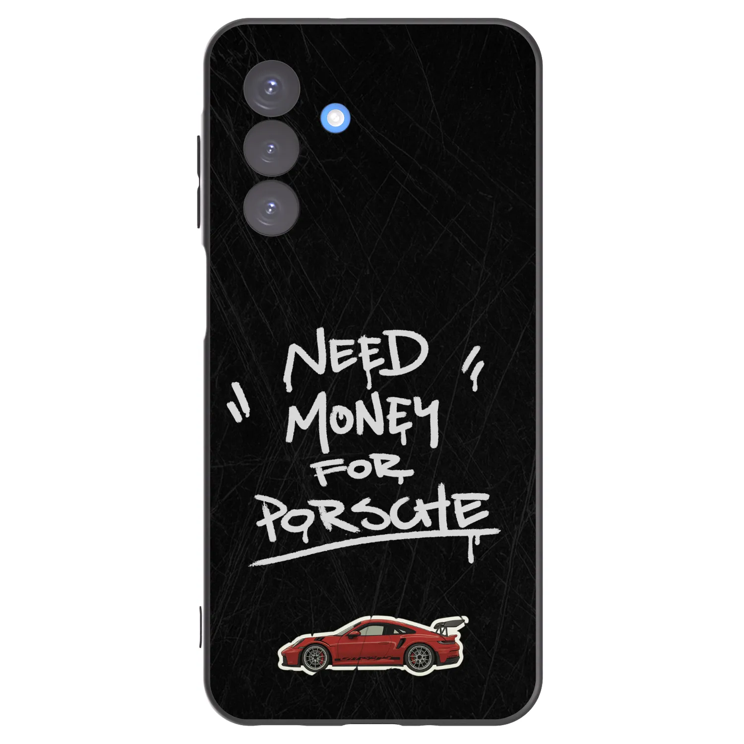 Picasee Μαύρη θήκη σιλικόνης για Samsung Galaxy A17 5G - Dark Racer