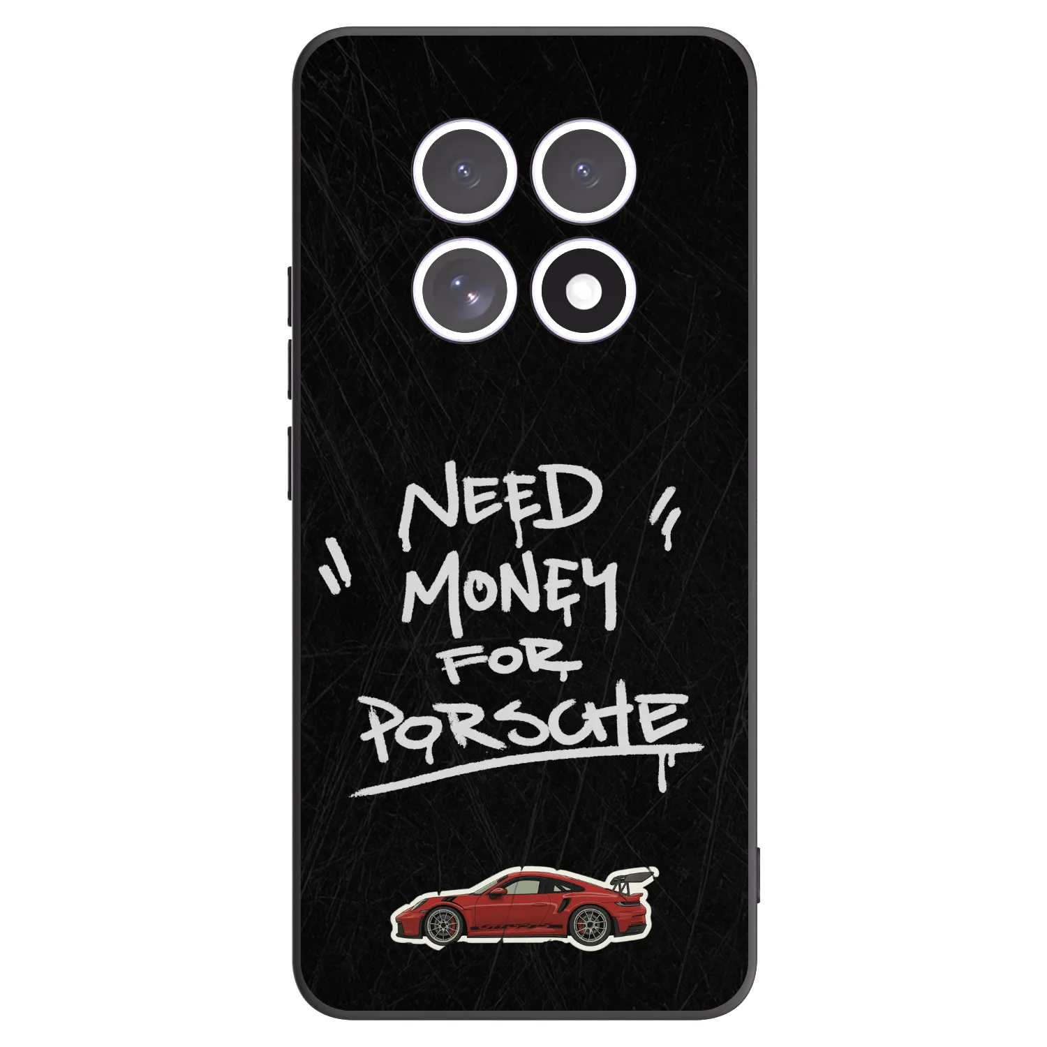 Picasee Μαύρη θήκη σιλικόνης για Xiaomi Redmi Note 15 - Dark Racer