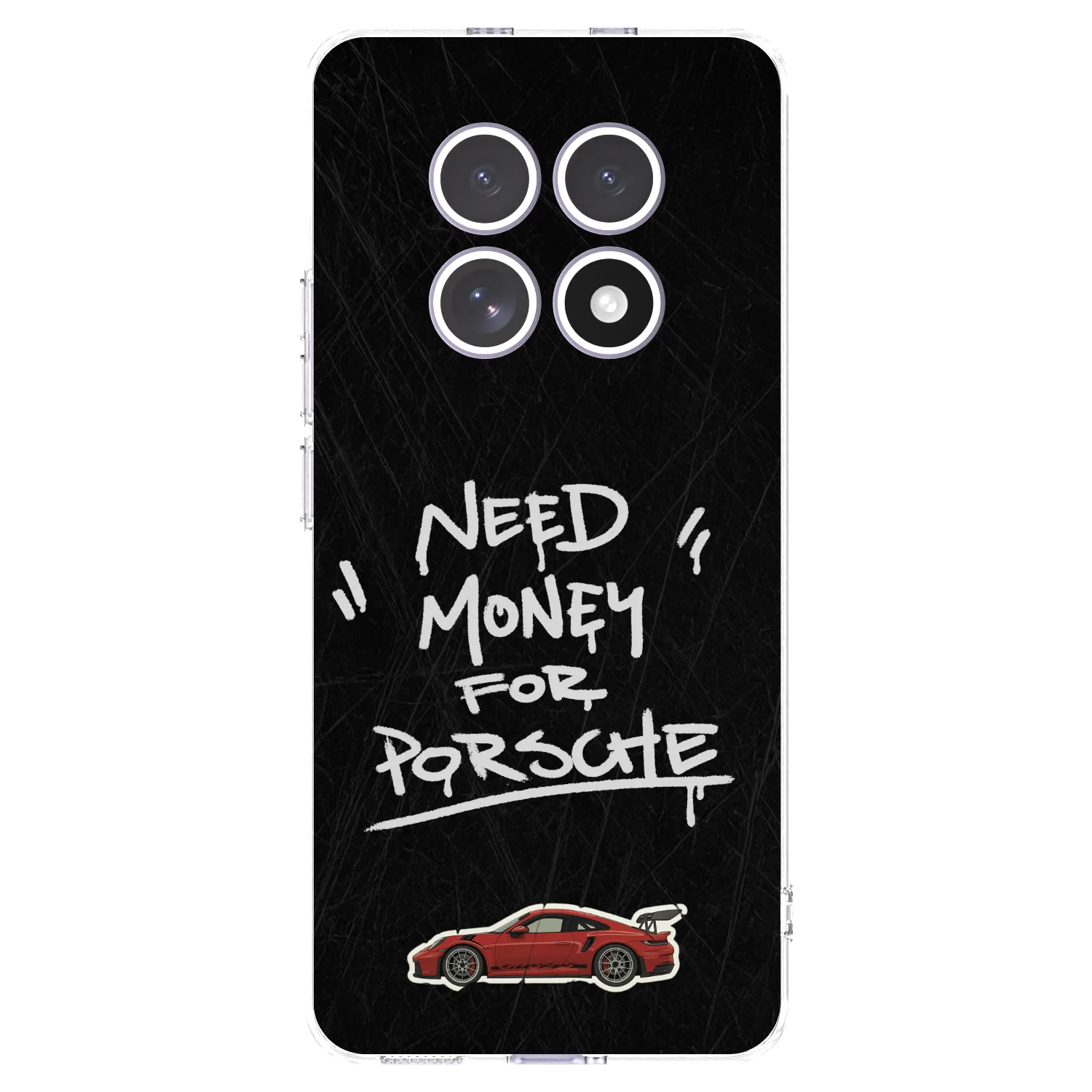 Picasee διαφανής θήκη σιλικόνης Xiaomi Redmi Note 15 - Dark Racer