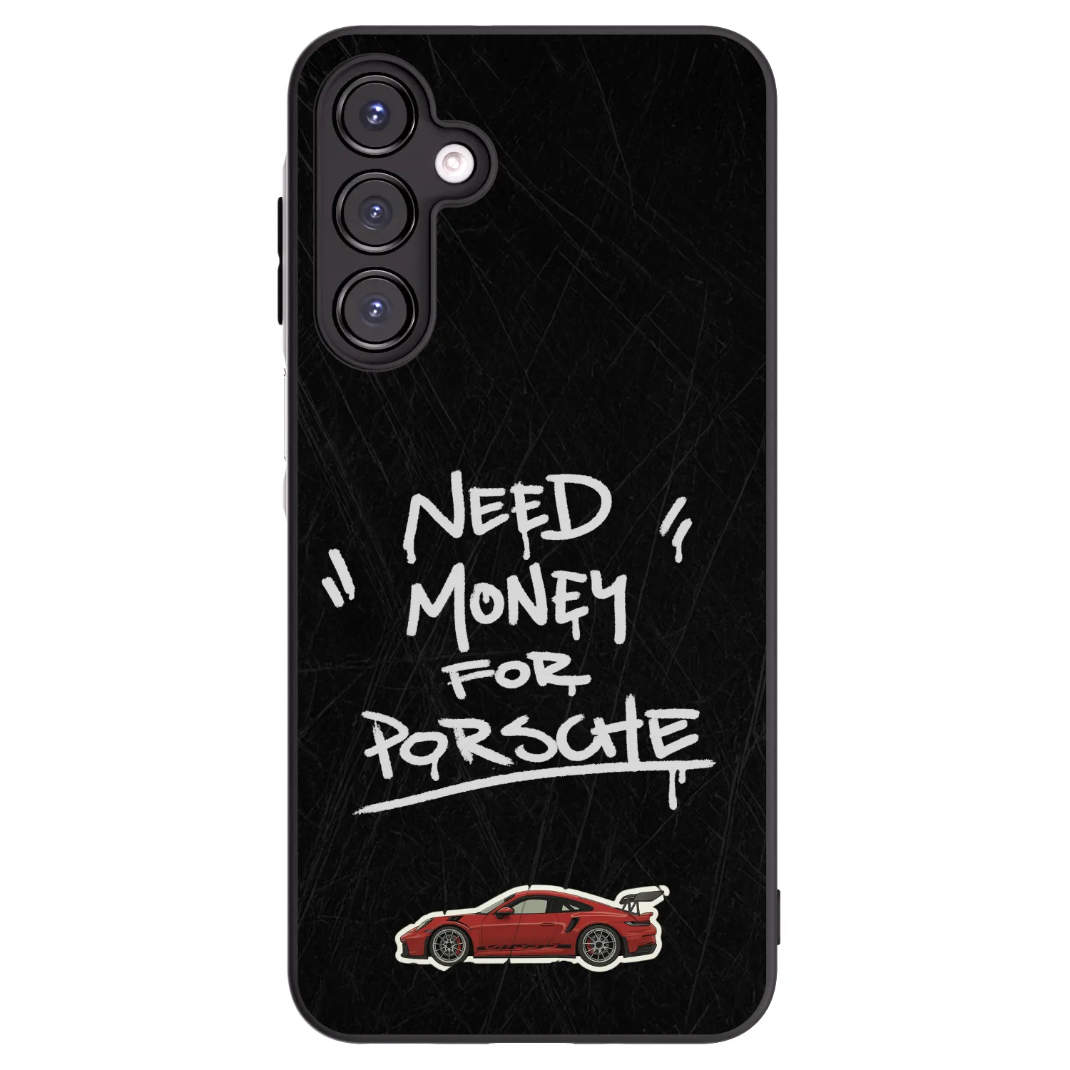Picasee Μαύρη θήκη σιλικόνης για Samsung Galaxy A16 4G - Dark Racer