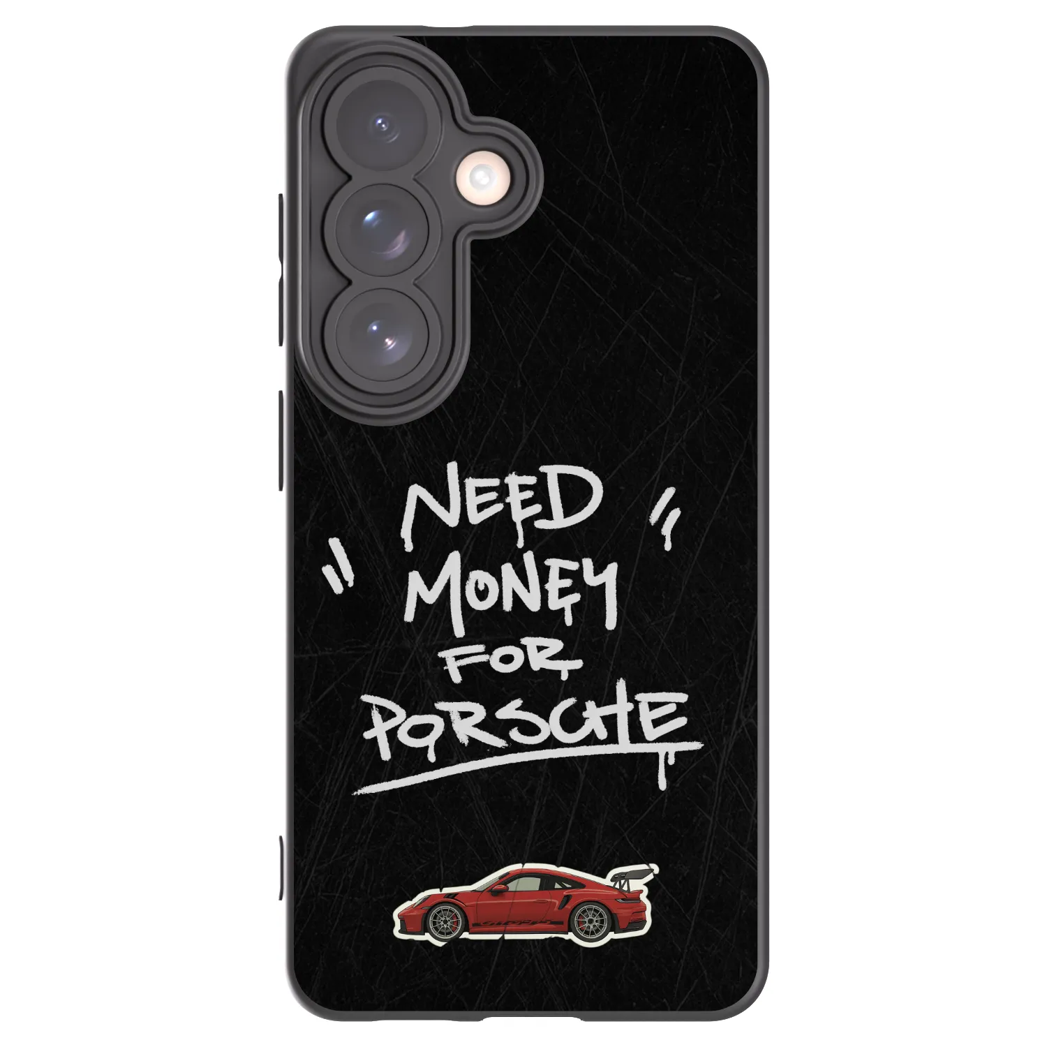 Picasee Μαύρη θήκη σιλικόνης για Samsung Galaxy S26 - Dark Racer