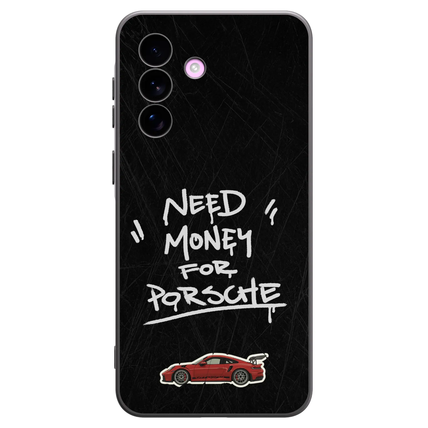 Picasee Μαύρη θήκη σιλικόνης για Samsung Galaxy A57 5G - Dark Racer