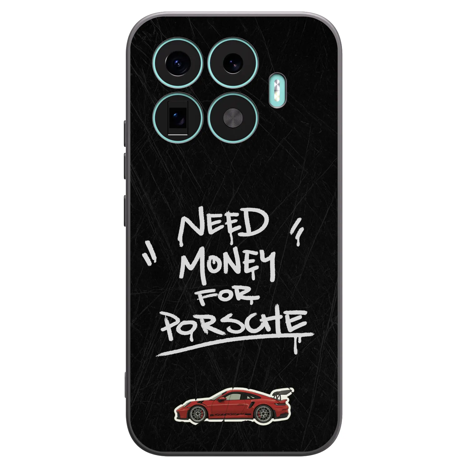 Picasee Μαύρη θήκη σιλικόνης για Xiaomi 17T - Dark Racer