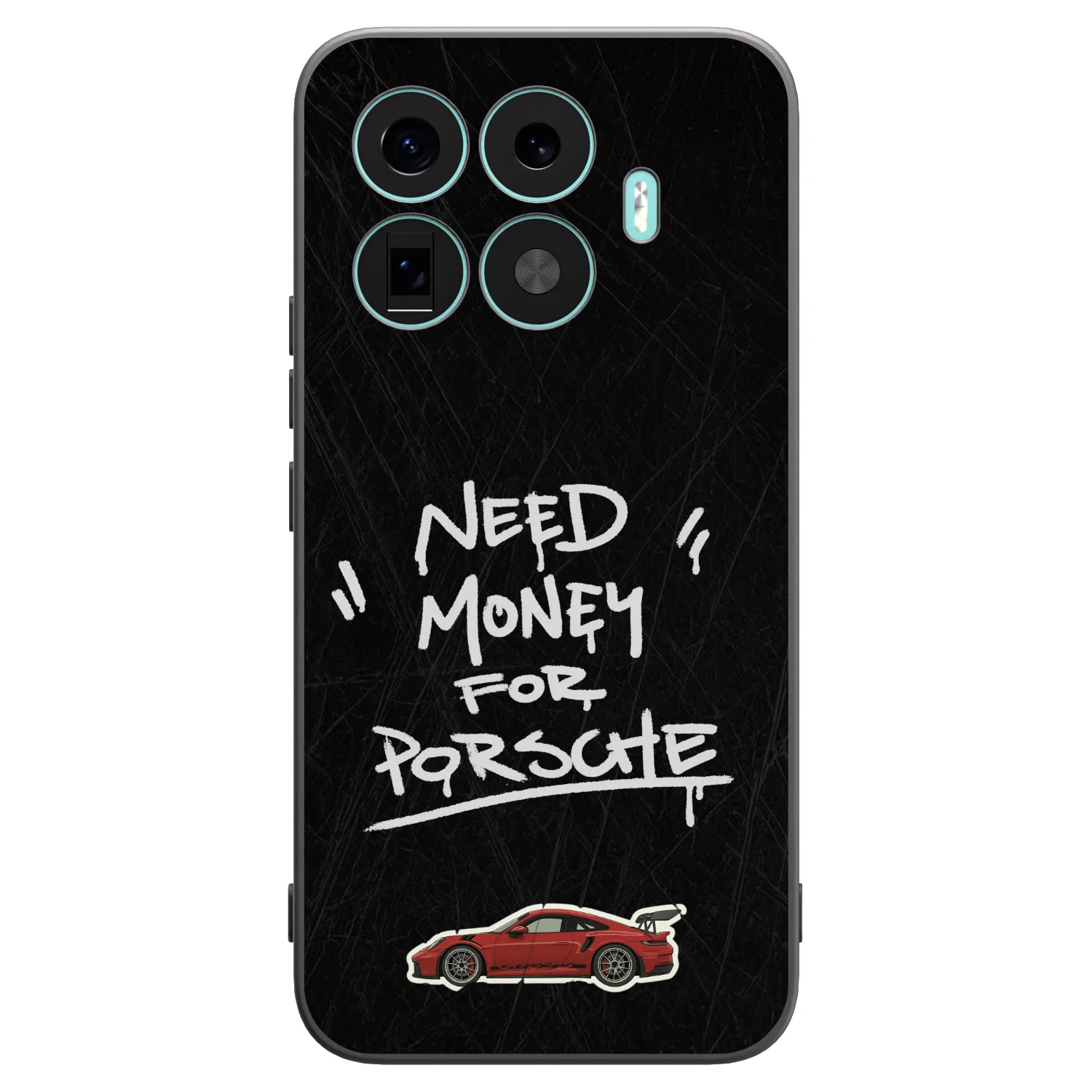 Picasee Μαύρη θήκη σιλικόνης για Xiaomi 17T Pro - Dark Racer